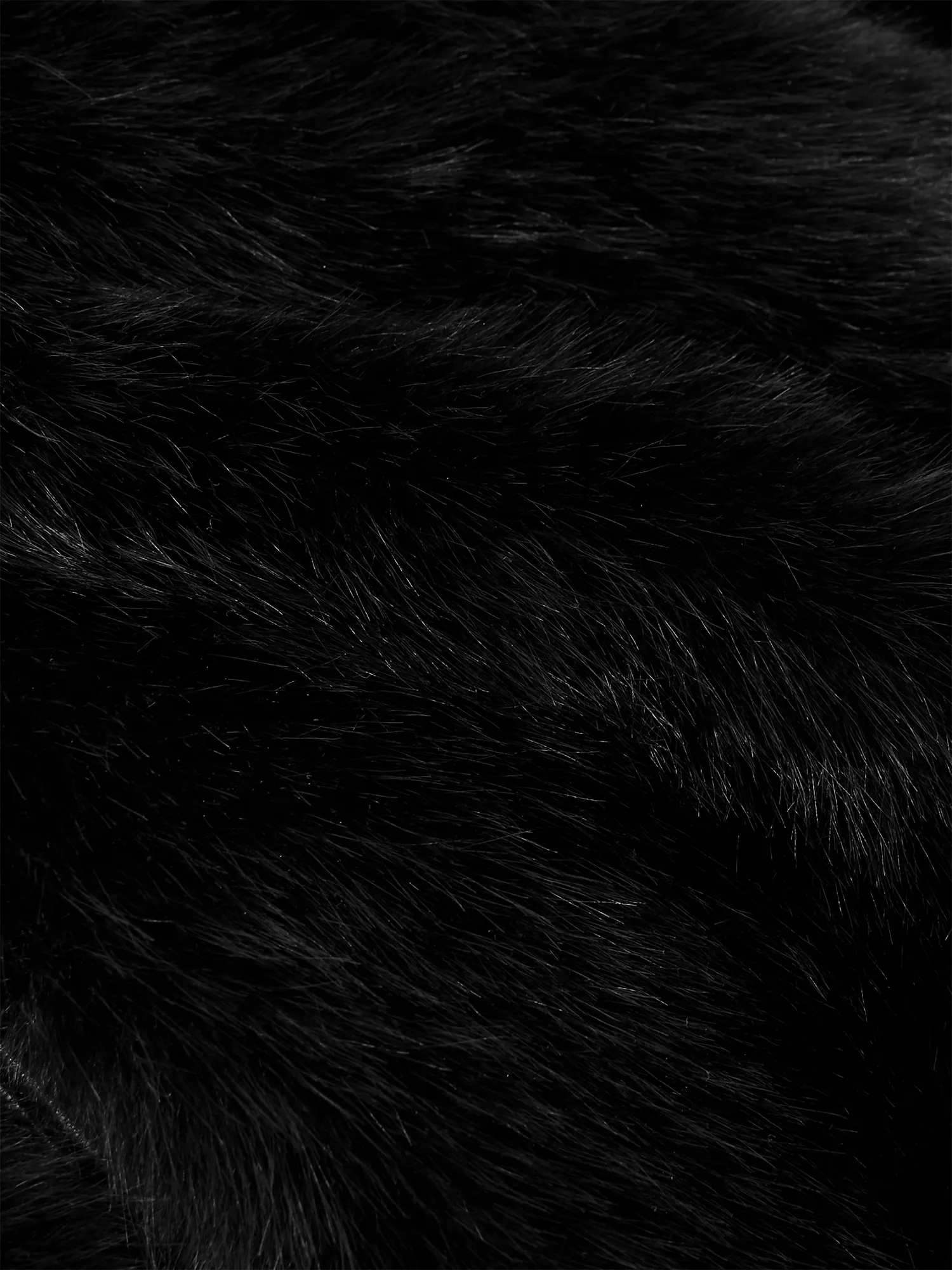Женская шуба MARRKNULL Hooded Fur Black
