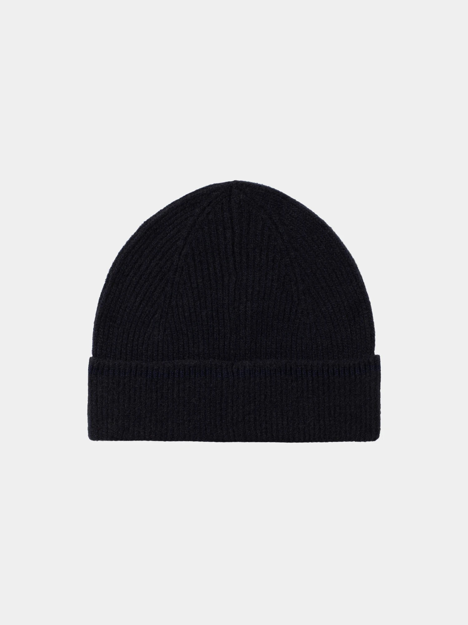 Шапка C.P. Company Logo Patch Vanise Lambswool Total Eclipse