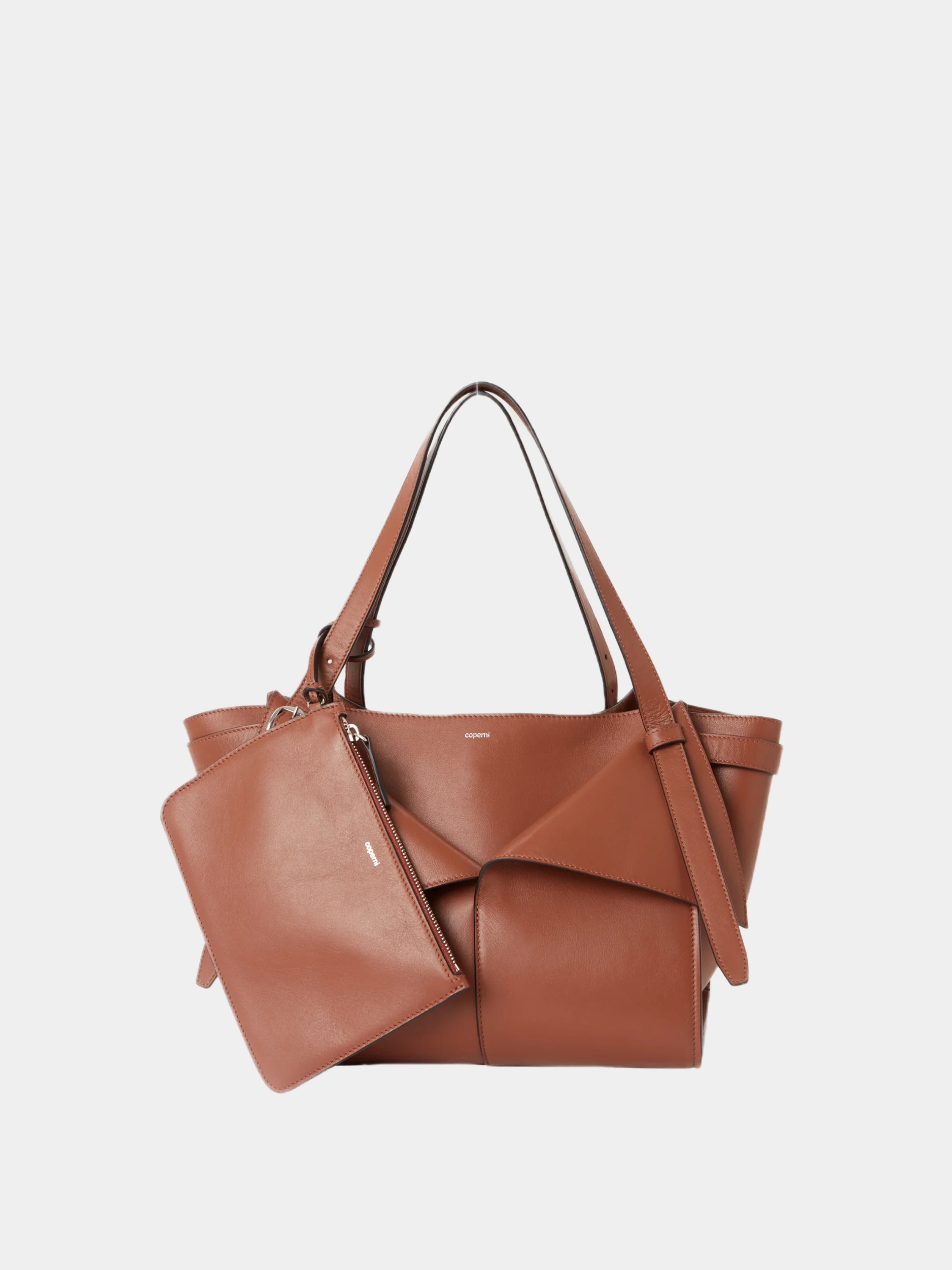 Сумка Coperni Medium Belt Cabas Bag Brown Camel