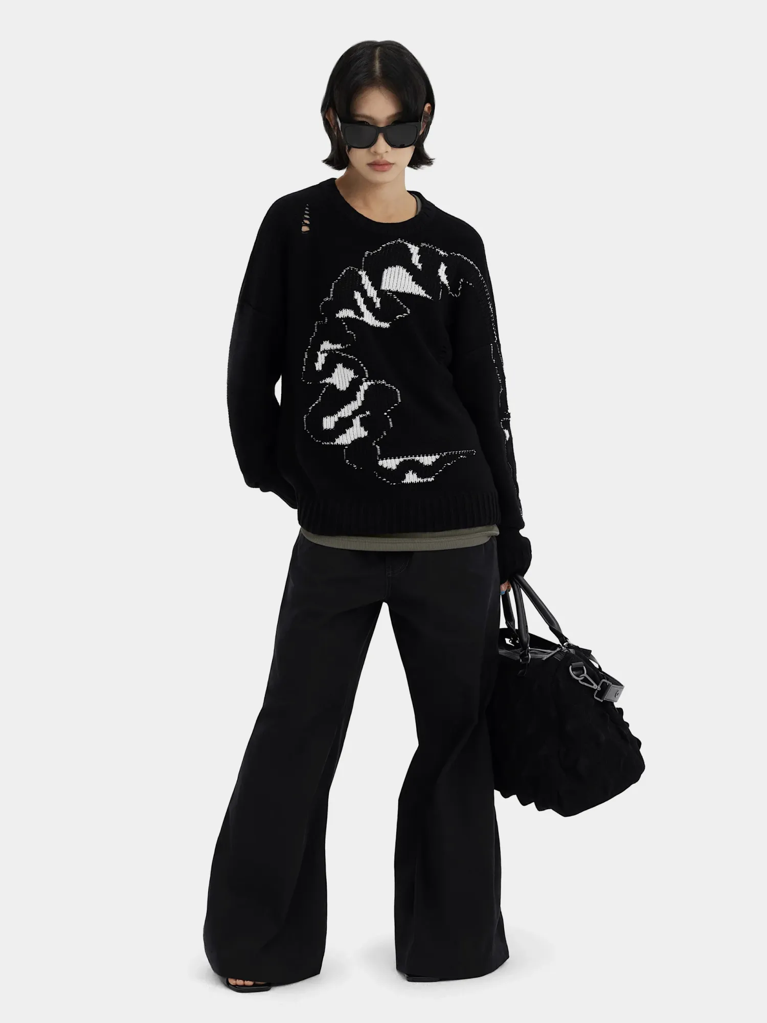 Брюки MADFRENZY BAGGY Black