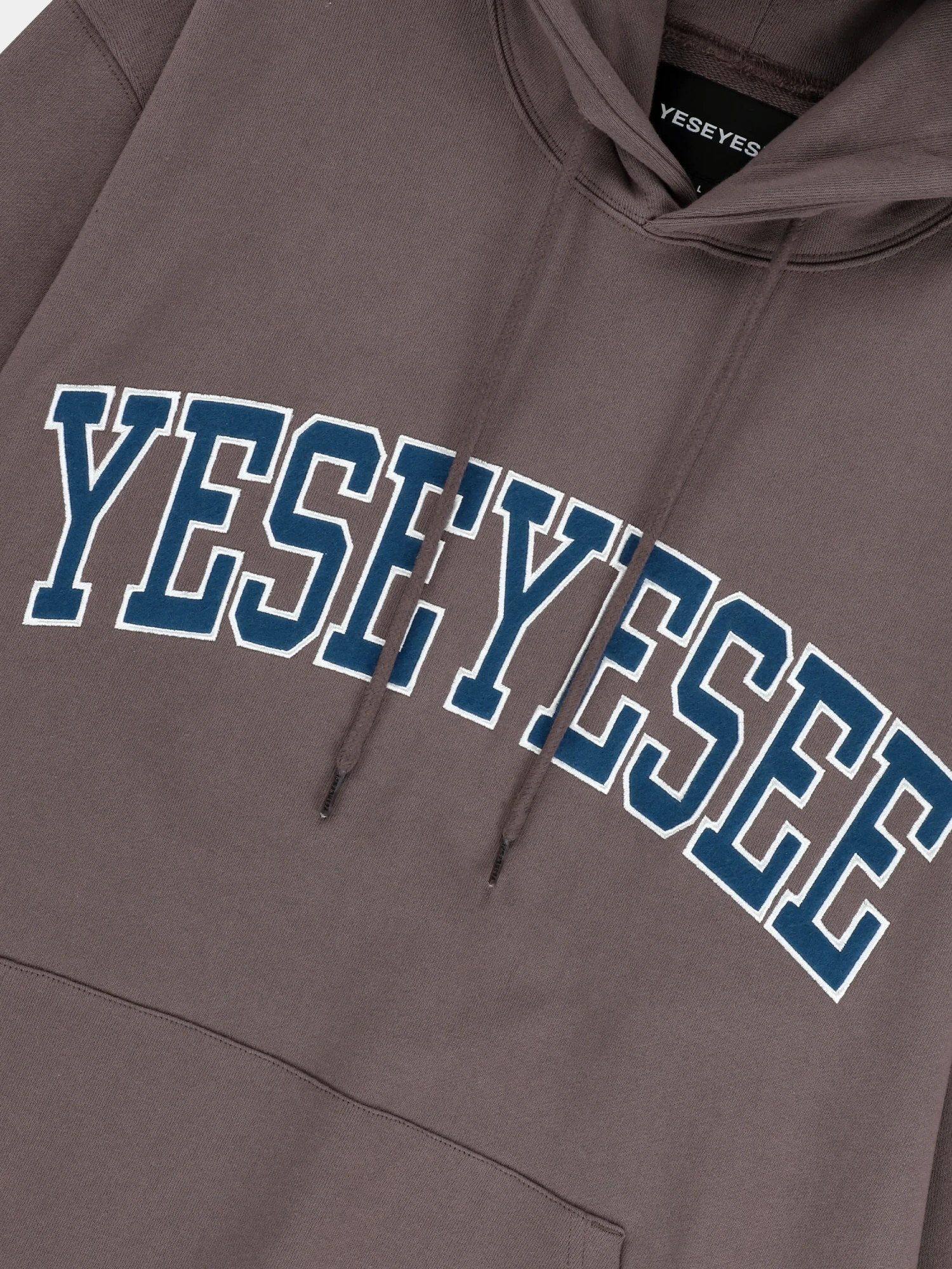 Худи YESEYESEE Arch Logo Hoodie Cocoa