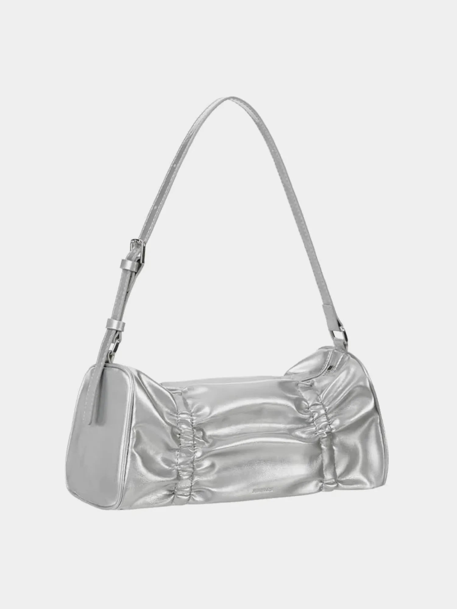 Женская сумка STAND OIL Pleats Silver