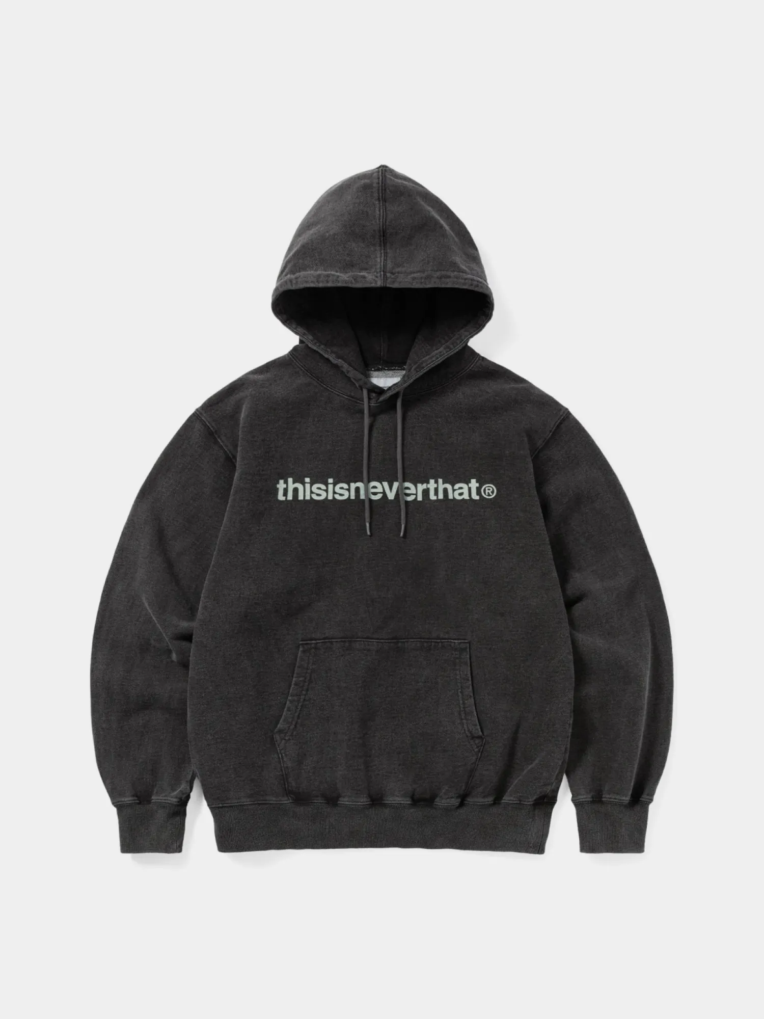 Худи thisisneverthat T-Logo LT Hoodie Washed Black