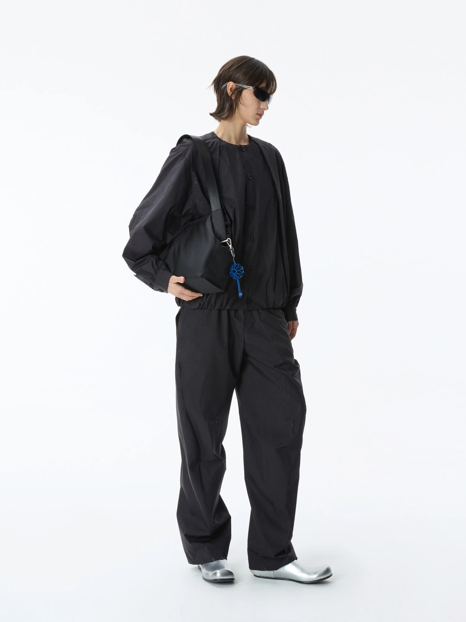 Овершот ADERERROR Laton Product. 6 Black