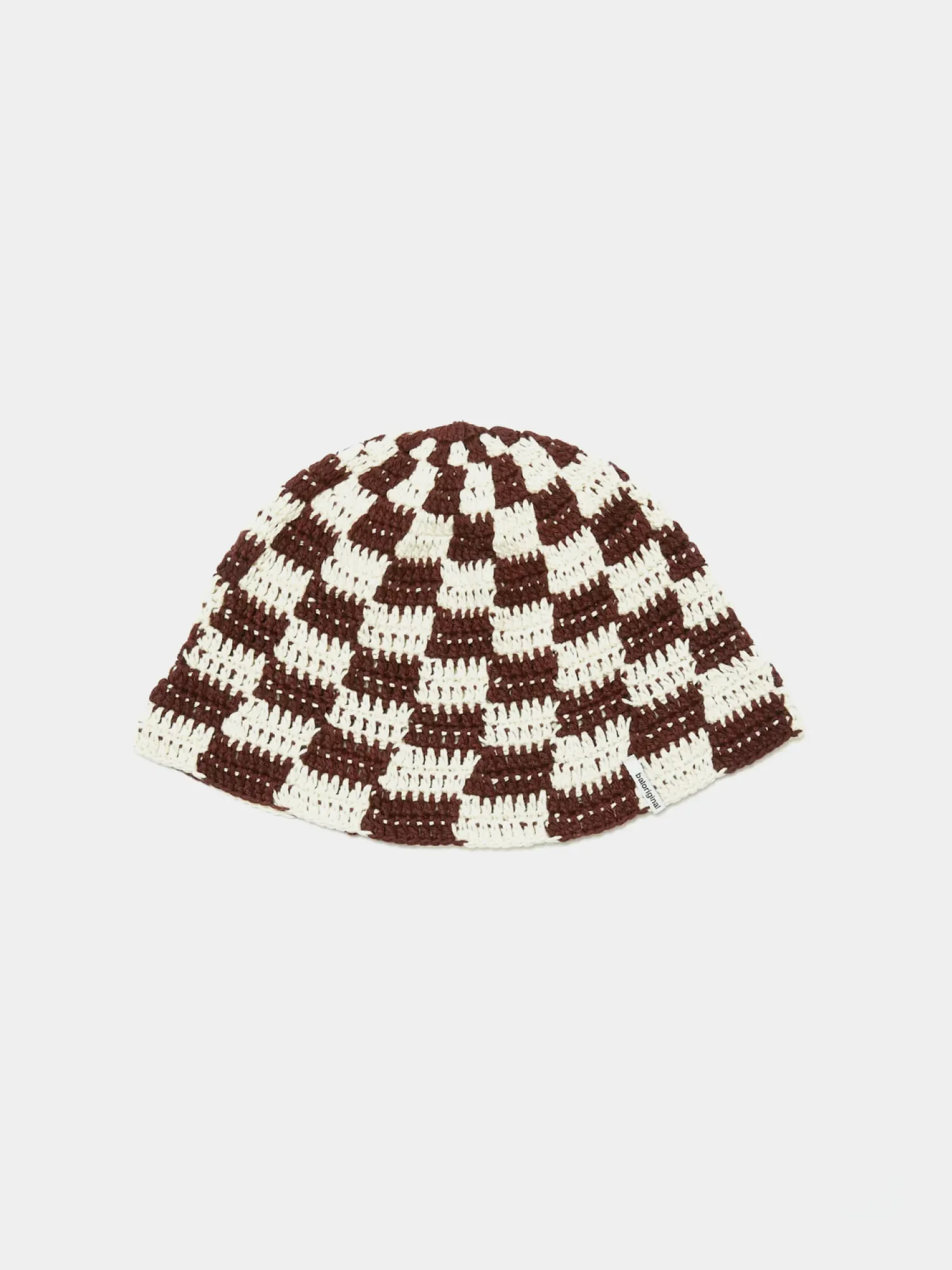 Шапка BAL ORIGINAL Hand Knit Bucket Brown
