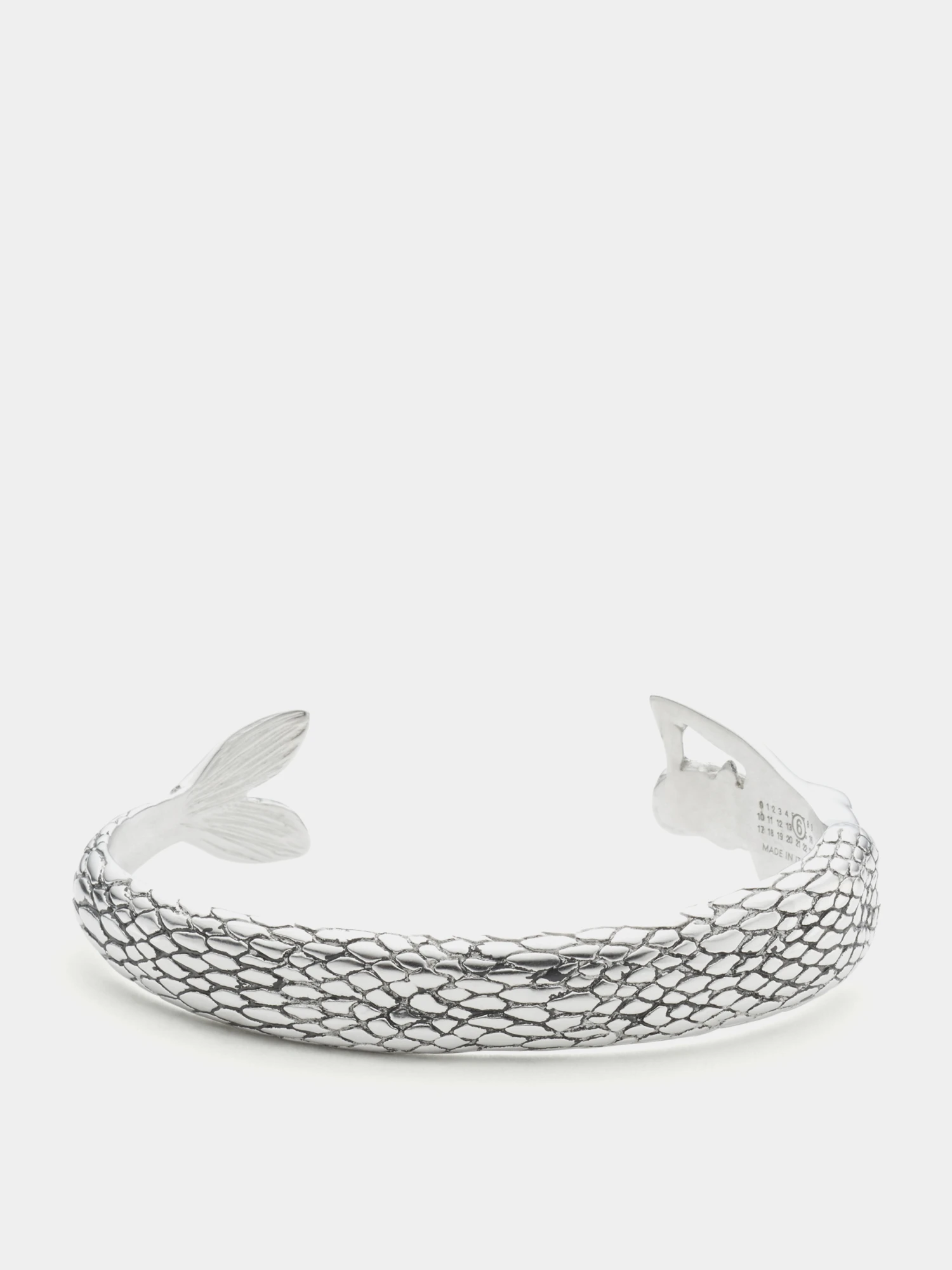 Браслет MM6 Maison Margiela Mermaid Cuff Polished Palladio