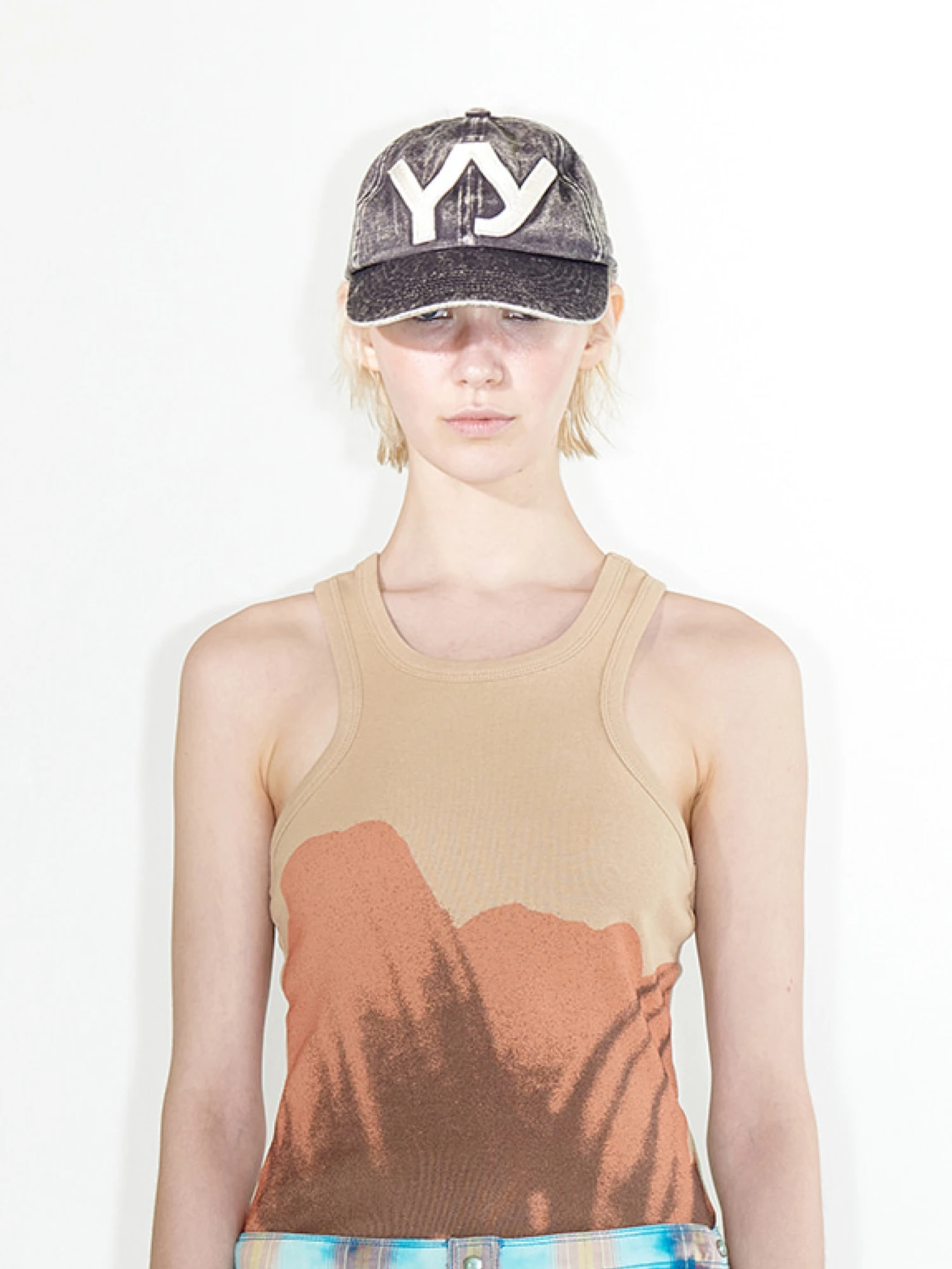 Кепка OPEN YY Cotton Ball Cap Brown