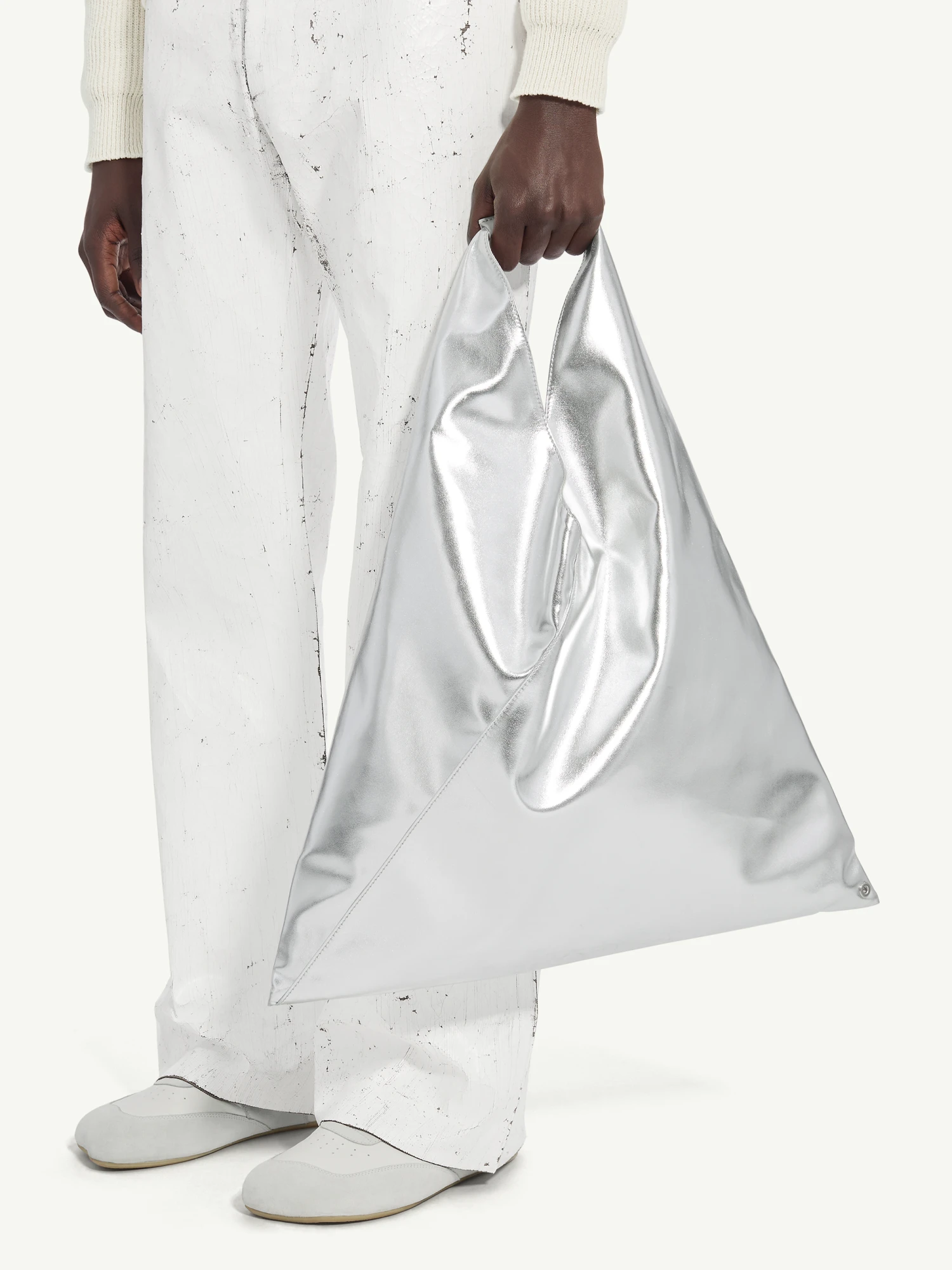 Сумка MM6 Maison Margiela Japanese Classic Medium Silver