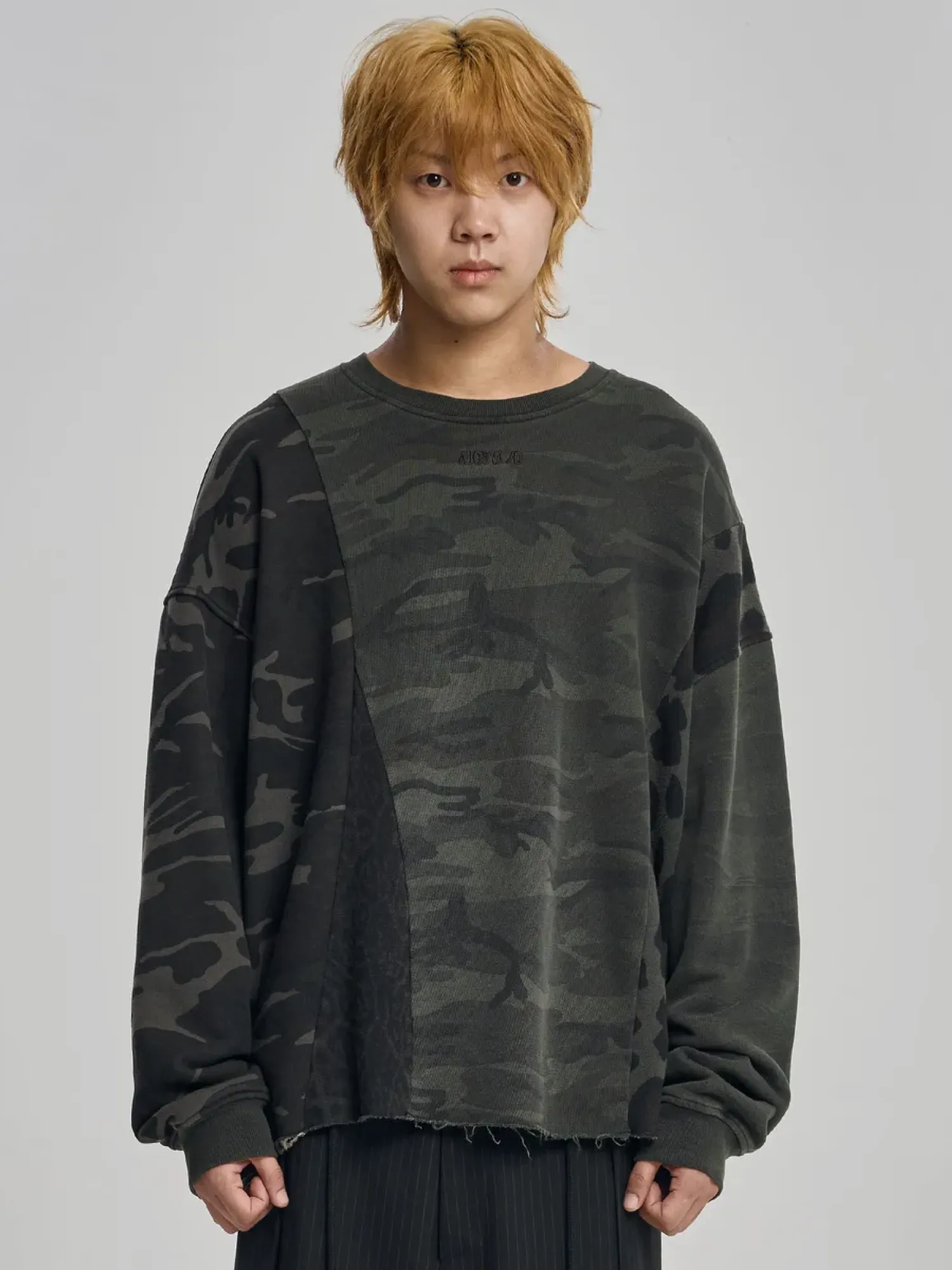 Свитшот AJOBYAJO Camouflage Leopard Mixed Charcoal