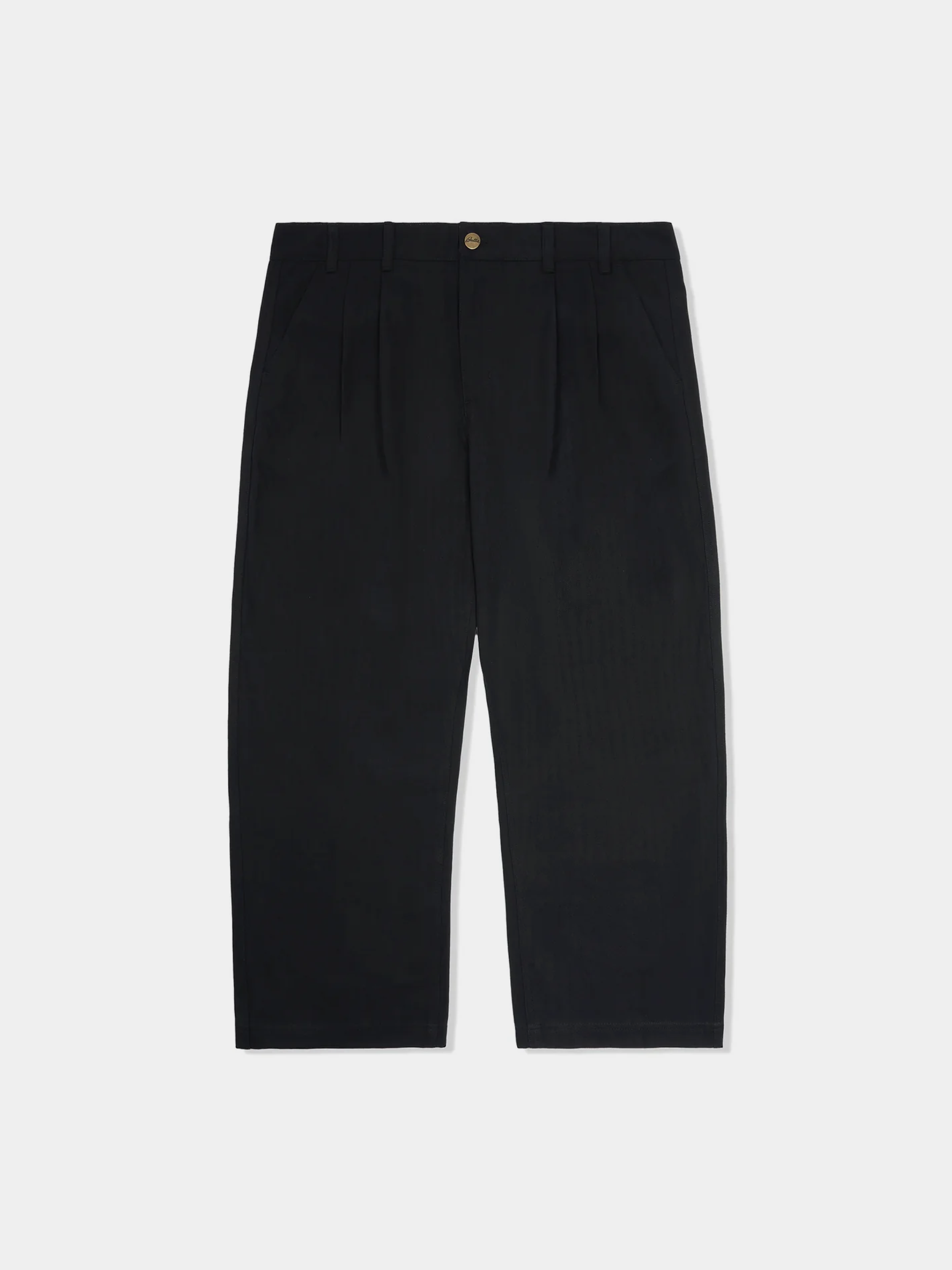Брюки Butter Goods Pleated Trousers Black