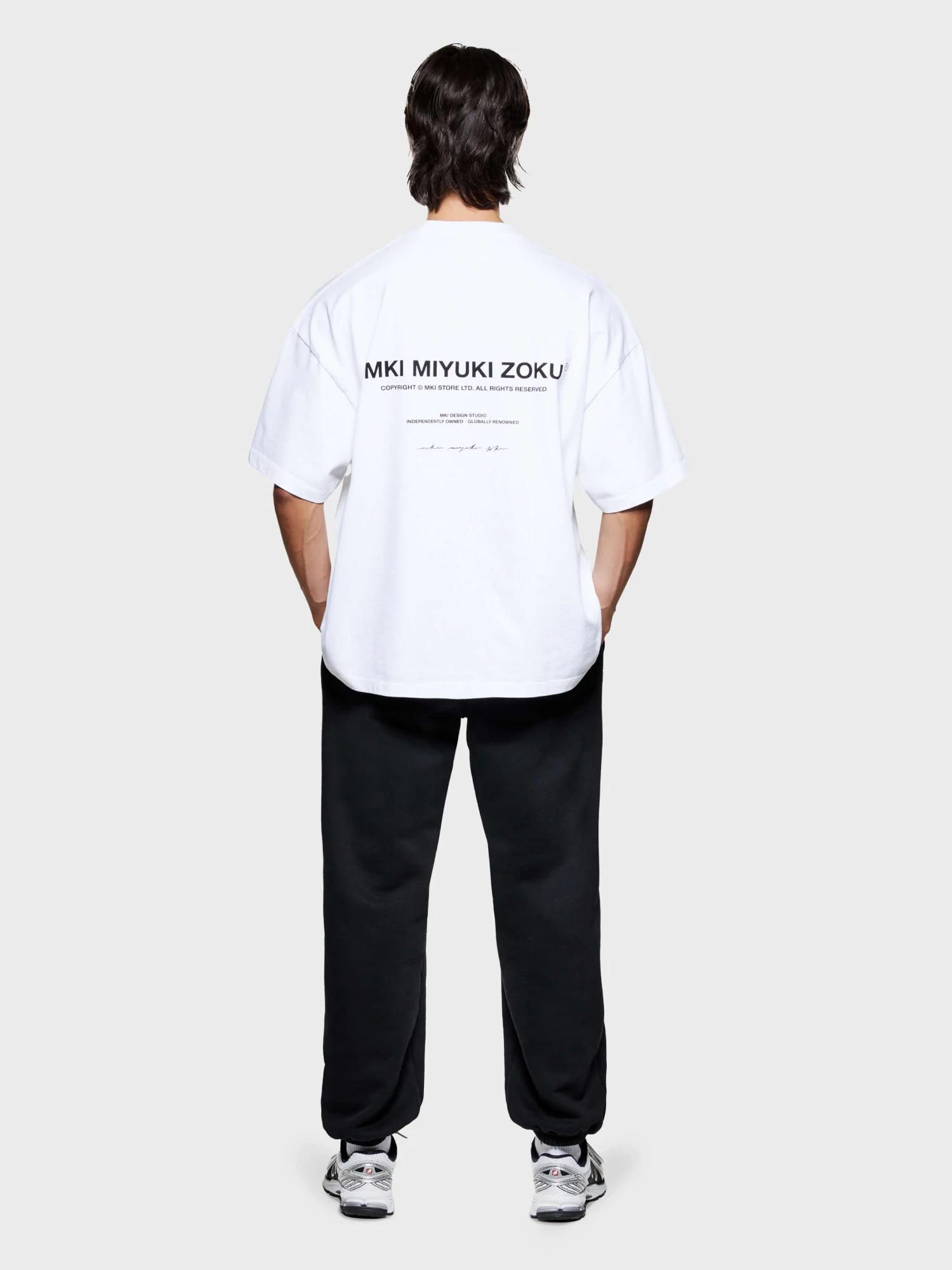 Футболка MKI MIYUKI ZOKU Design Studio White