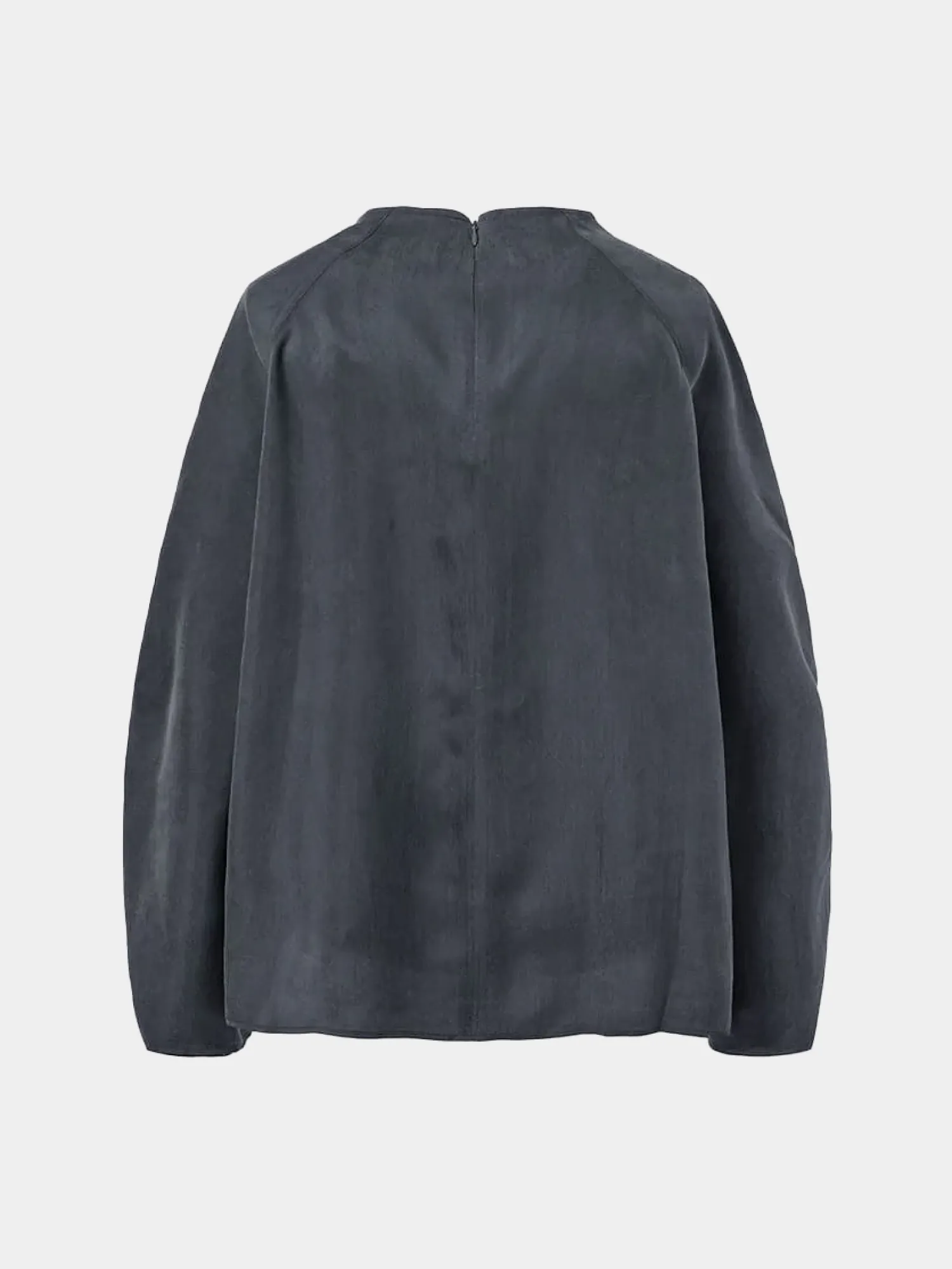 Лонгслив AMOMENTO Raglan Cupro Top Charcoal