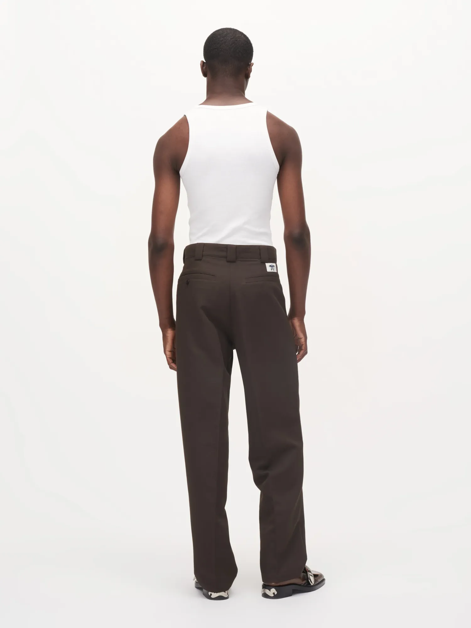 Брюки Bluemarble Wool Work Pant Brown