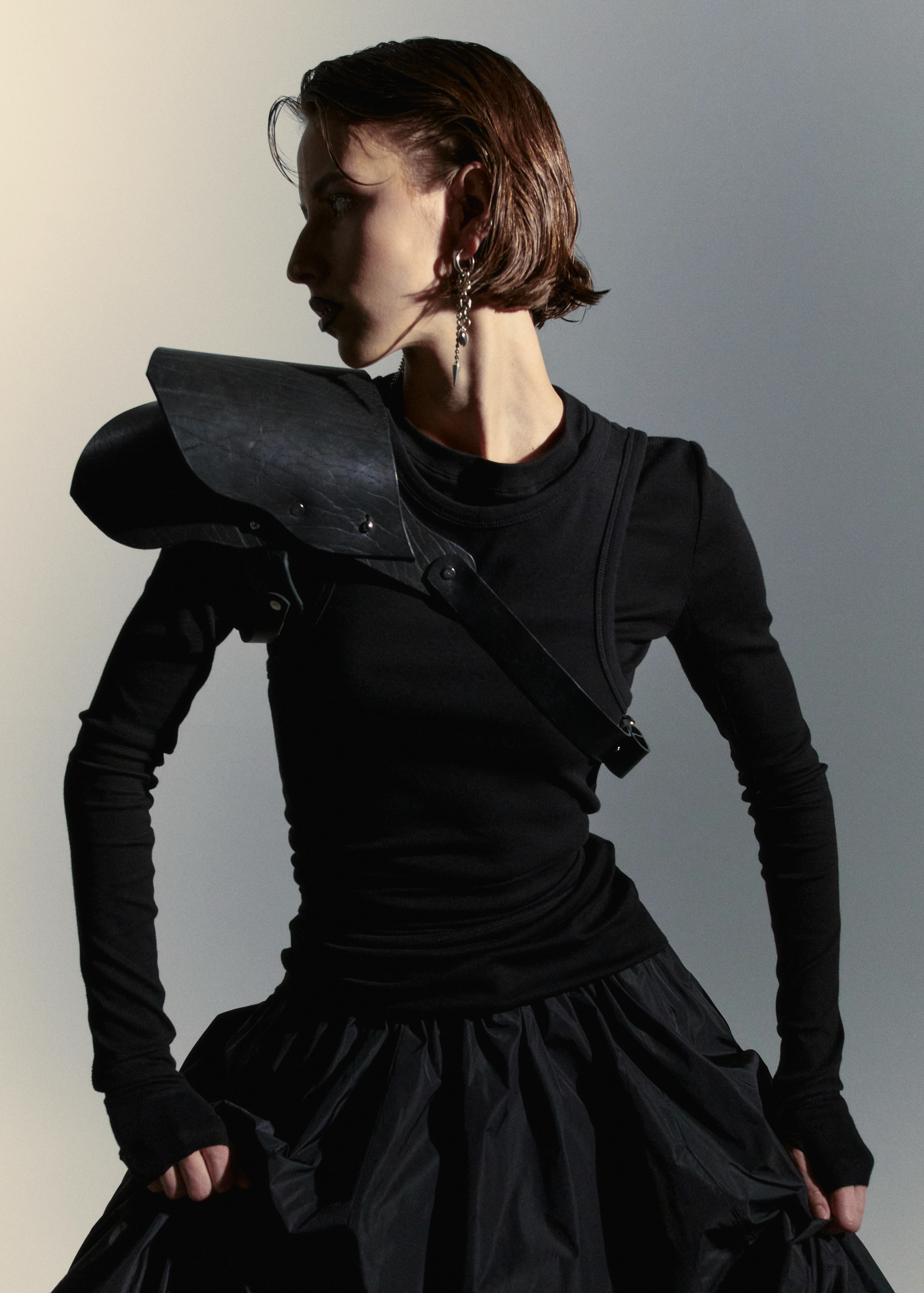 Портупея Siniy Vsadnik Black Shoulder Armor