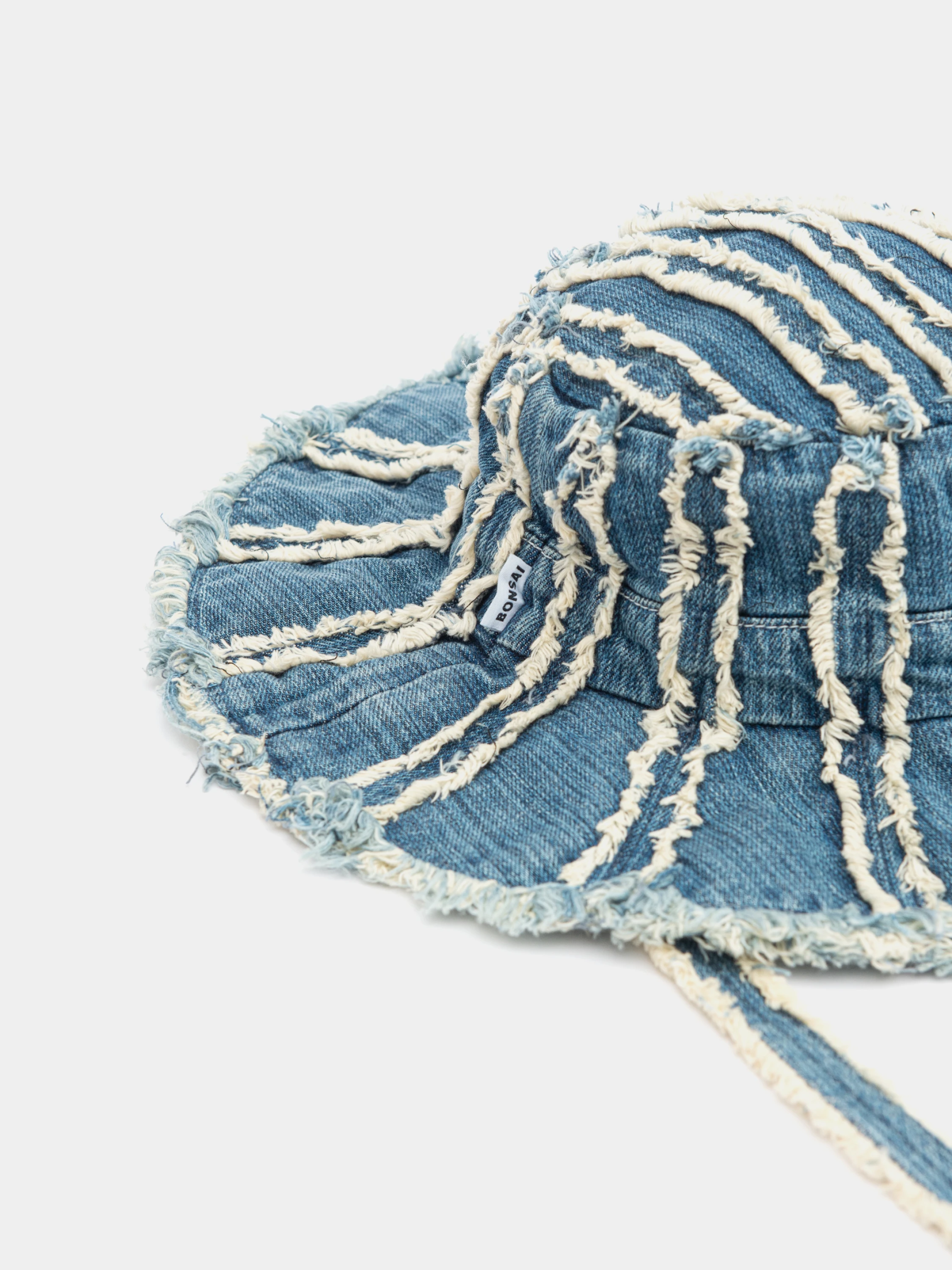 Панама BONSAI Denim Fish Hat Medium Blue