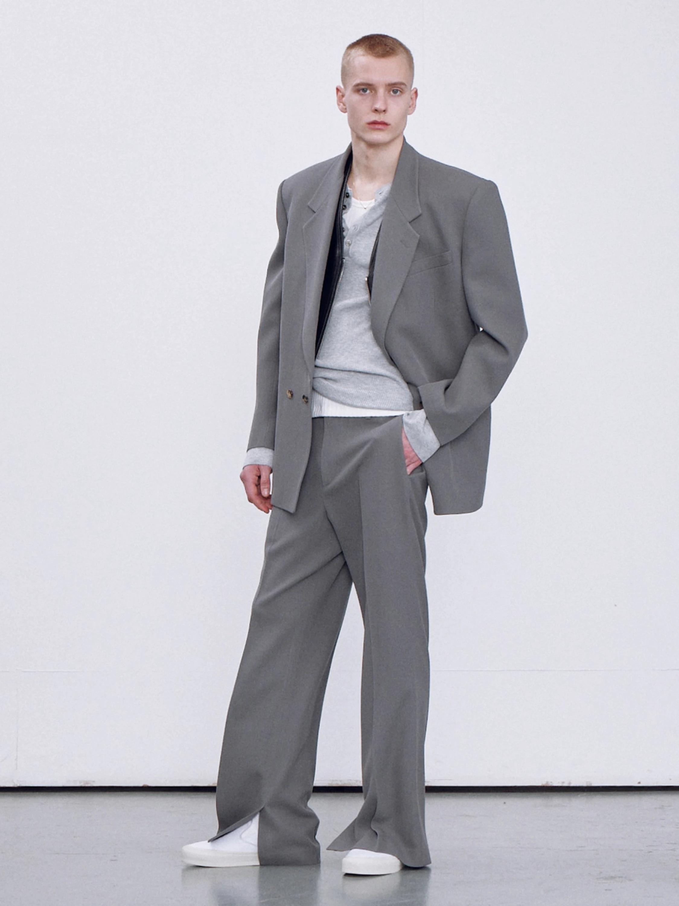 Пиджак Recto Groove Oversize Tailored Jacket Grey