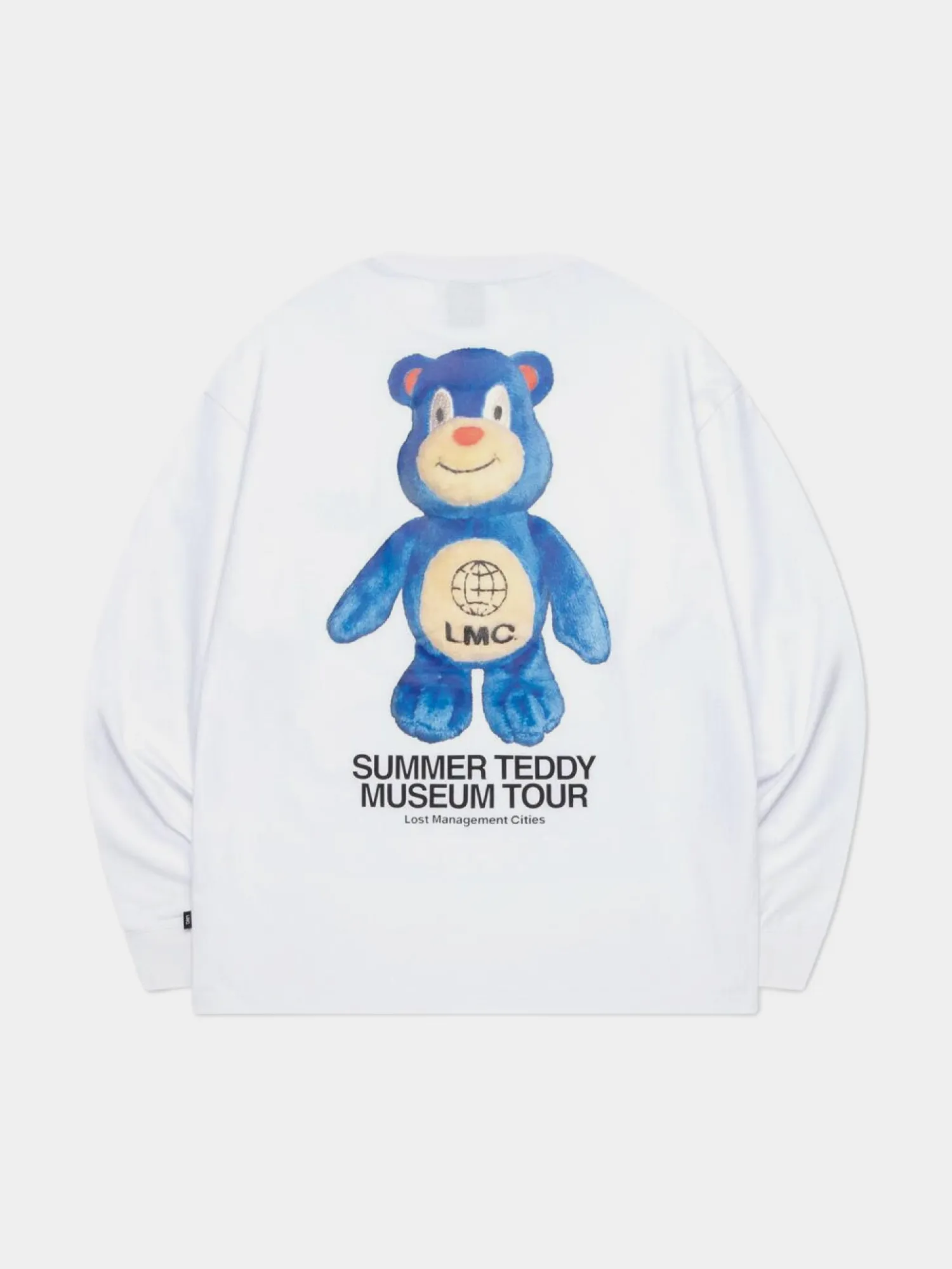 Лонгслив LMC Summer Teddy Museum Tour Long Slv White