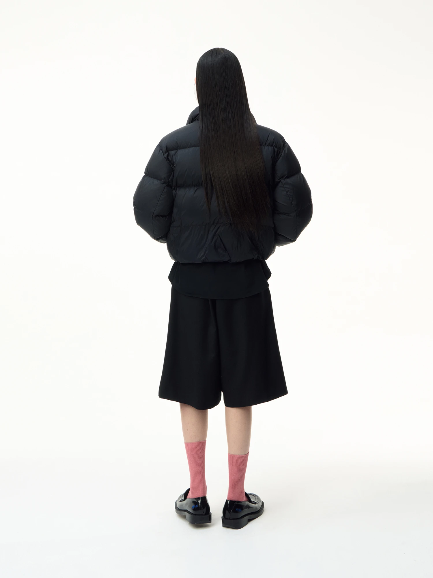 Пуховик ADERERROR Sig BL Tag Puffer Jacket 01