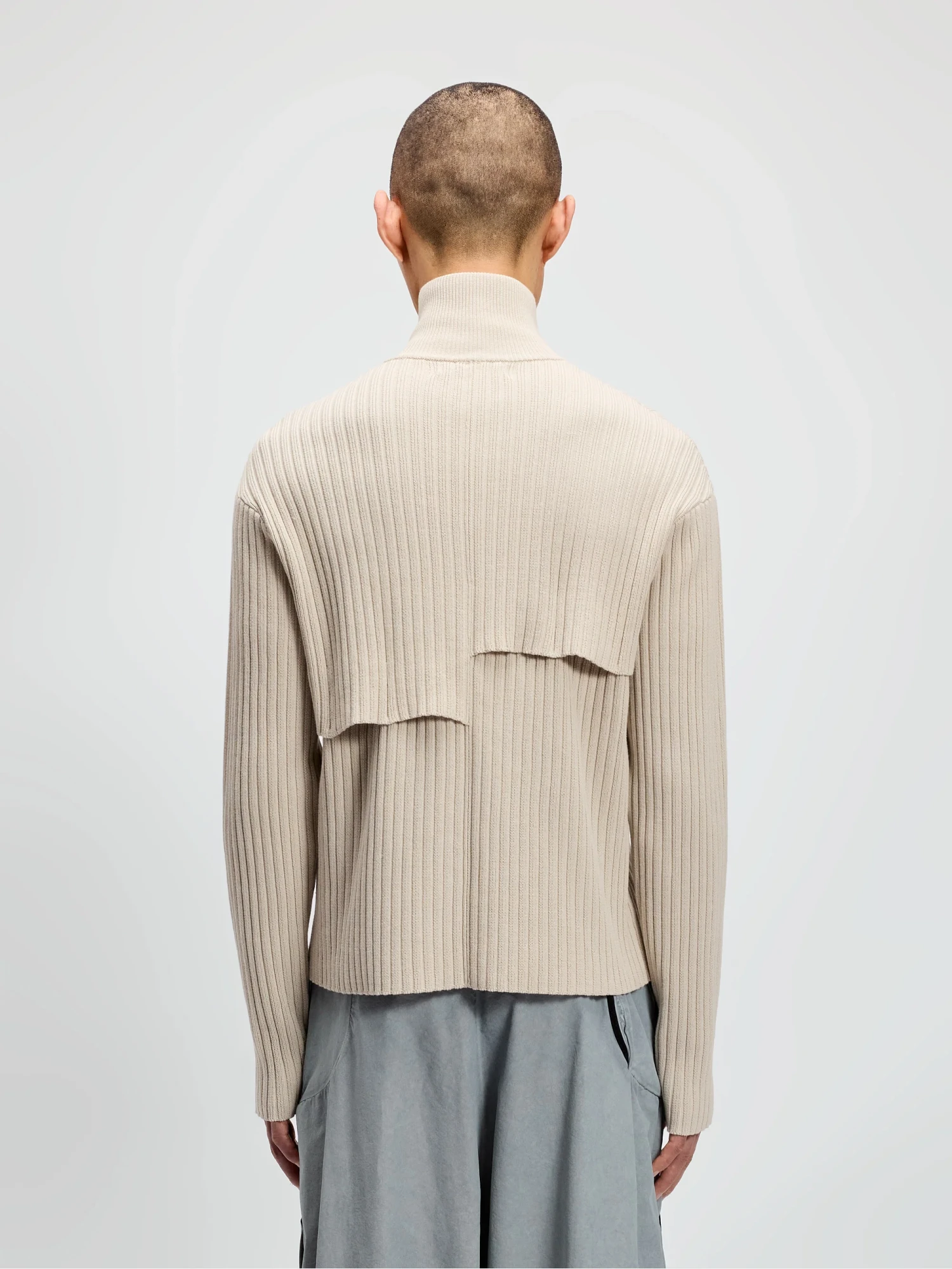 Кардиган A-COLD-WALL* Panel Knit Beige