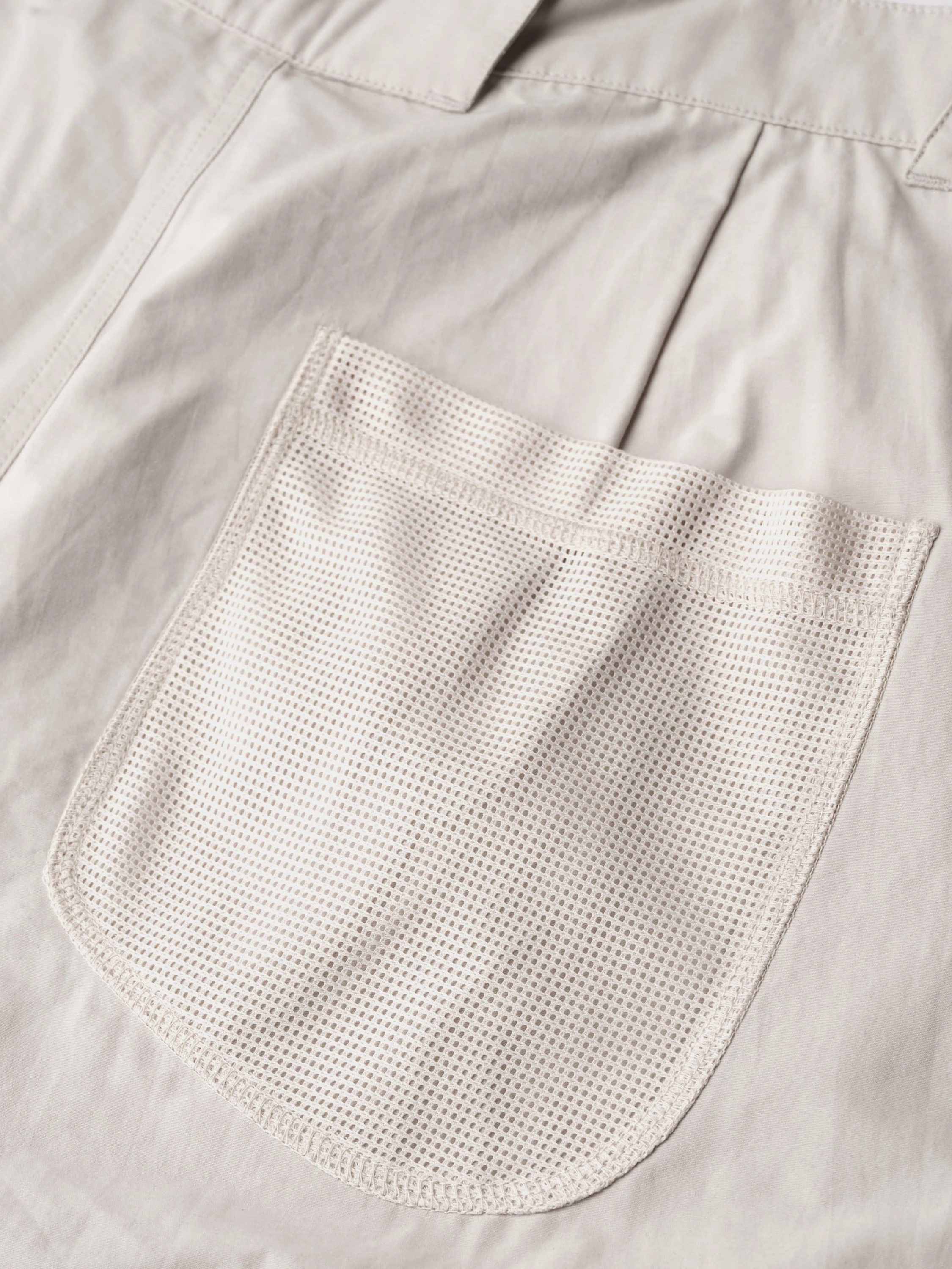 Брюки SAN SAN GEAR Webbing Patched Pants White