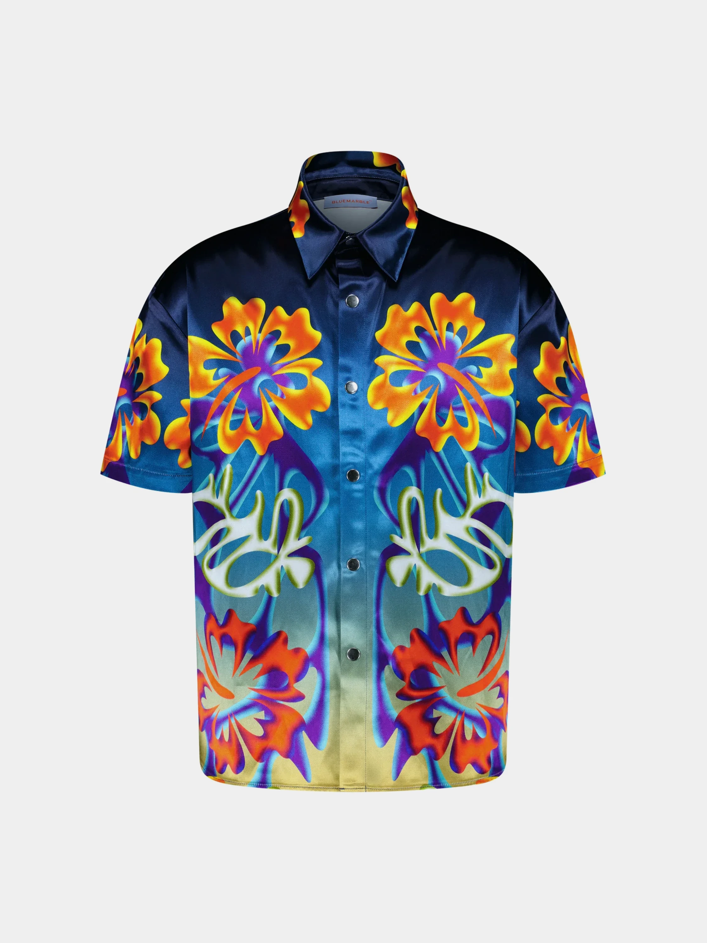 Рубашка Bluemarble Hibiscus Shortsleeves Multi