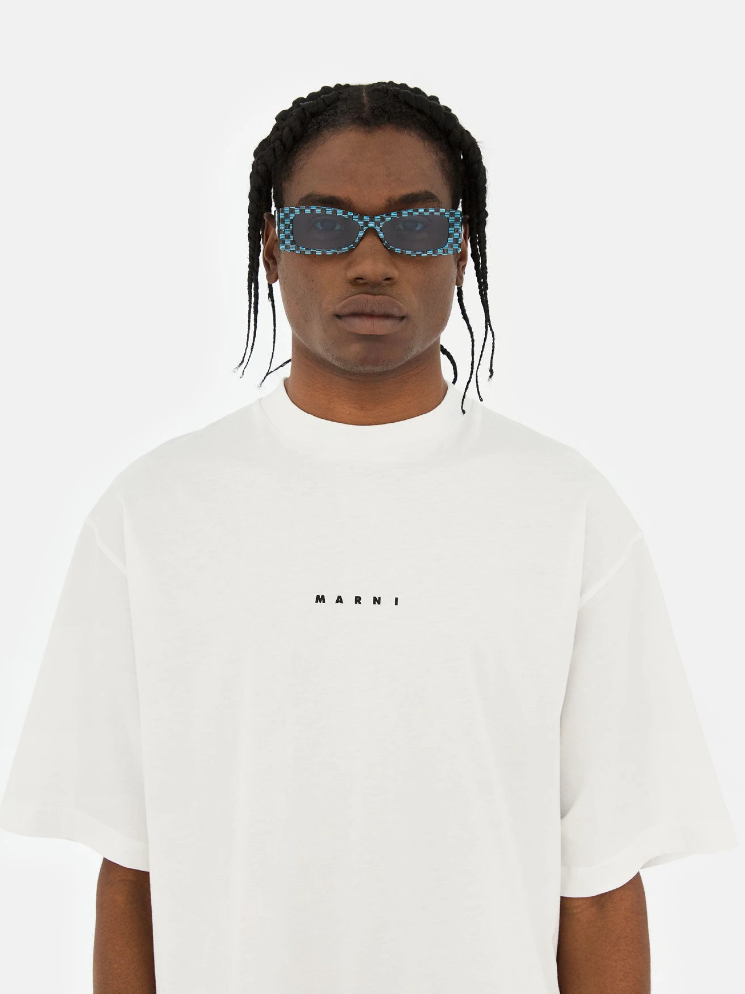 Очки MARNI Zokoa Blue/Black Checks