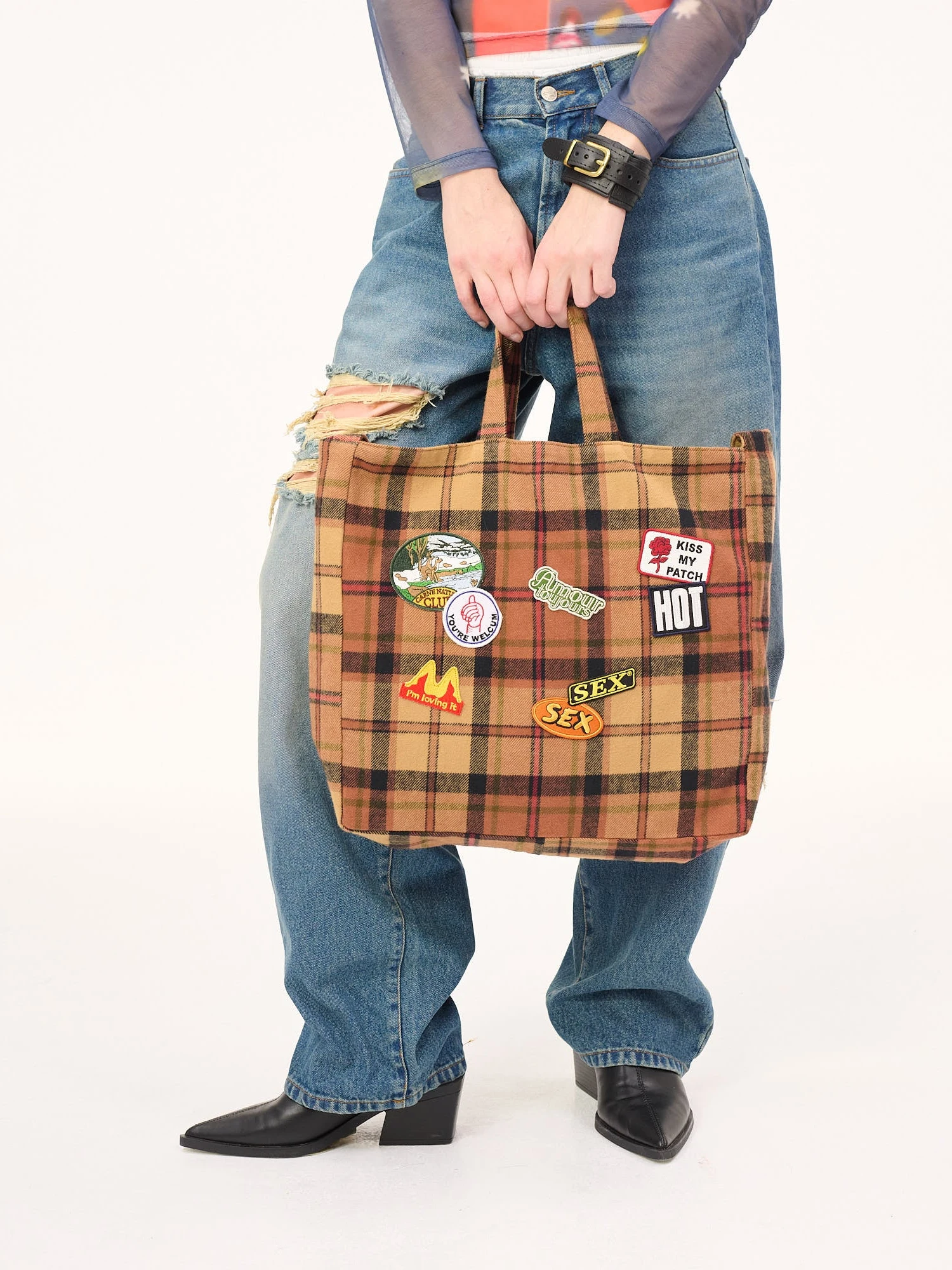Тоут Carne Bollente The Lovepatch Tartan