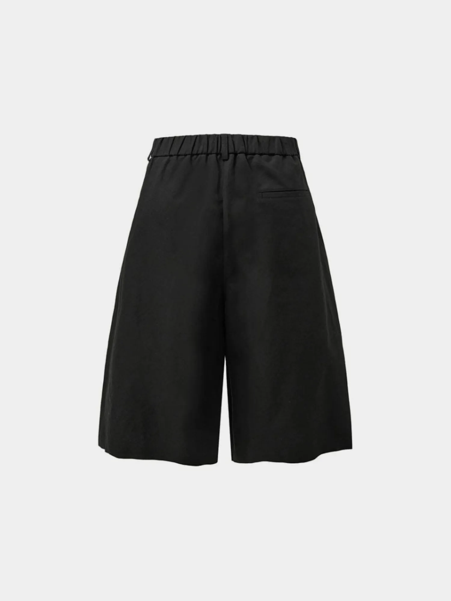 Шорты AMOMENTO Wide Bermuda Black