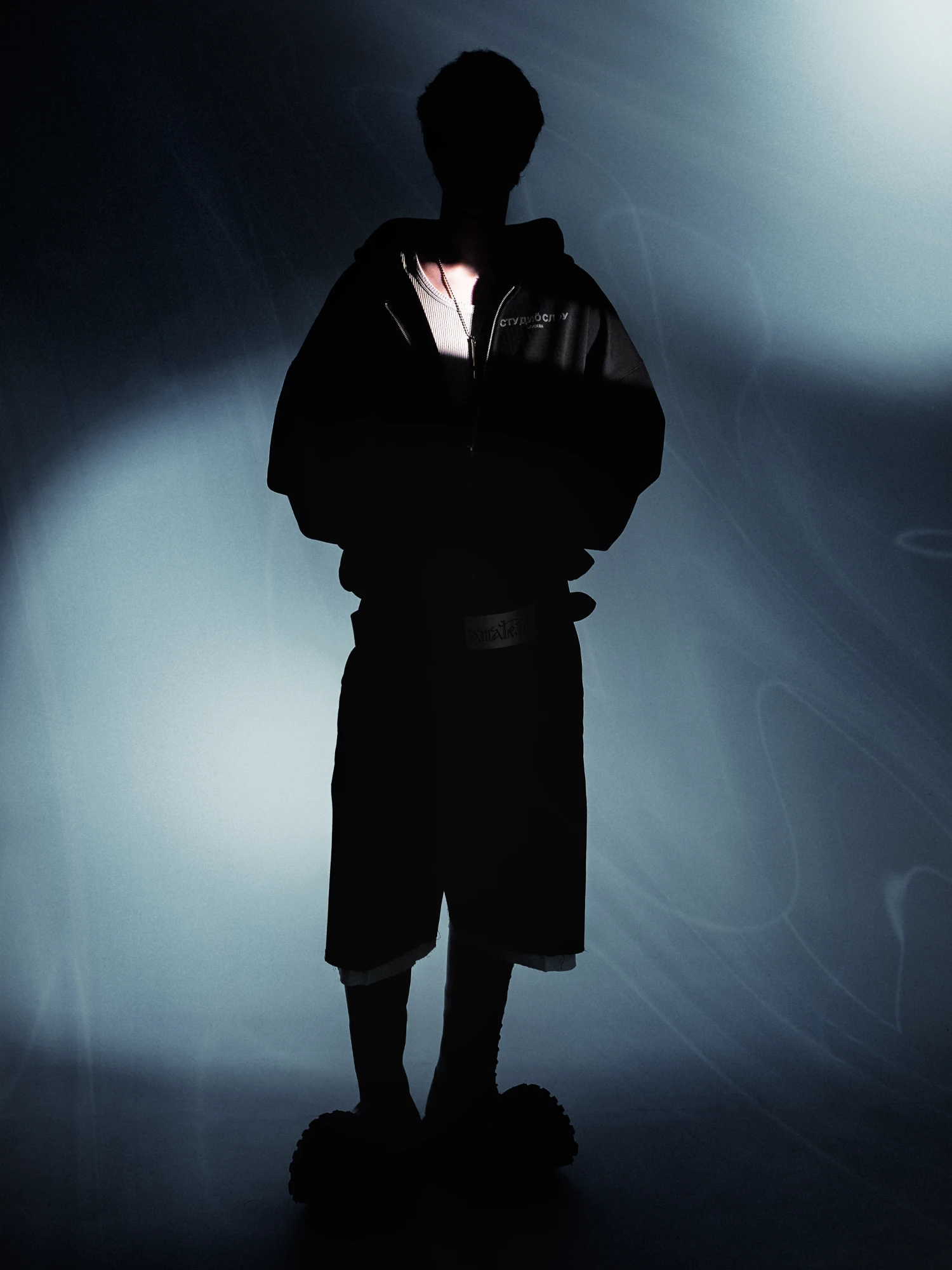 Зип-худи Studio Slow x ÖMANKÖ Logo Hoodie Black