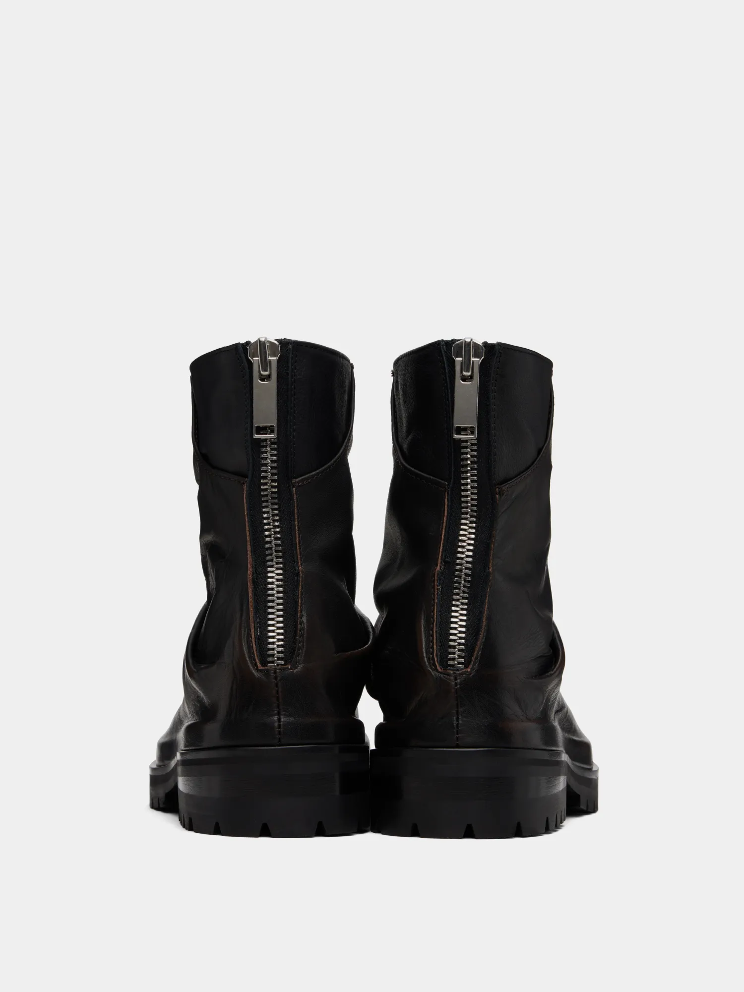 Ботинки 424 Marathon Rubb Off Leather Black/Brown