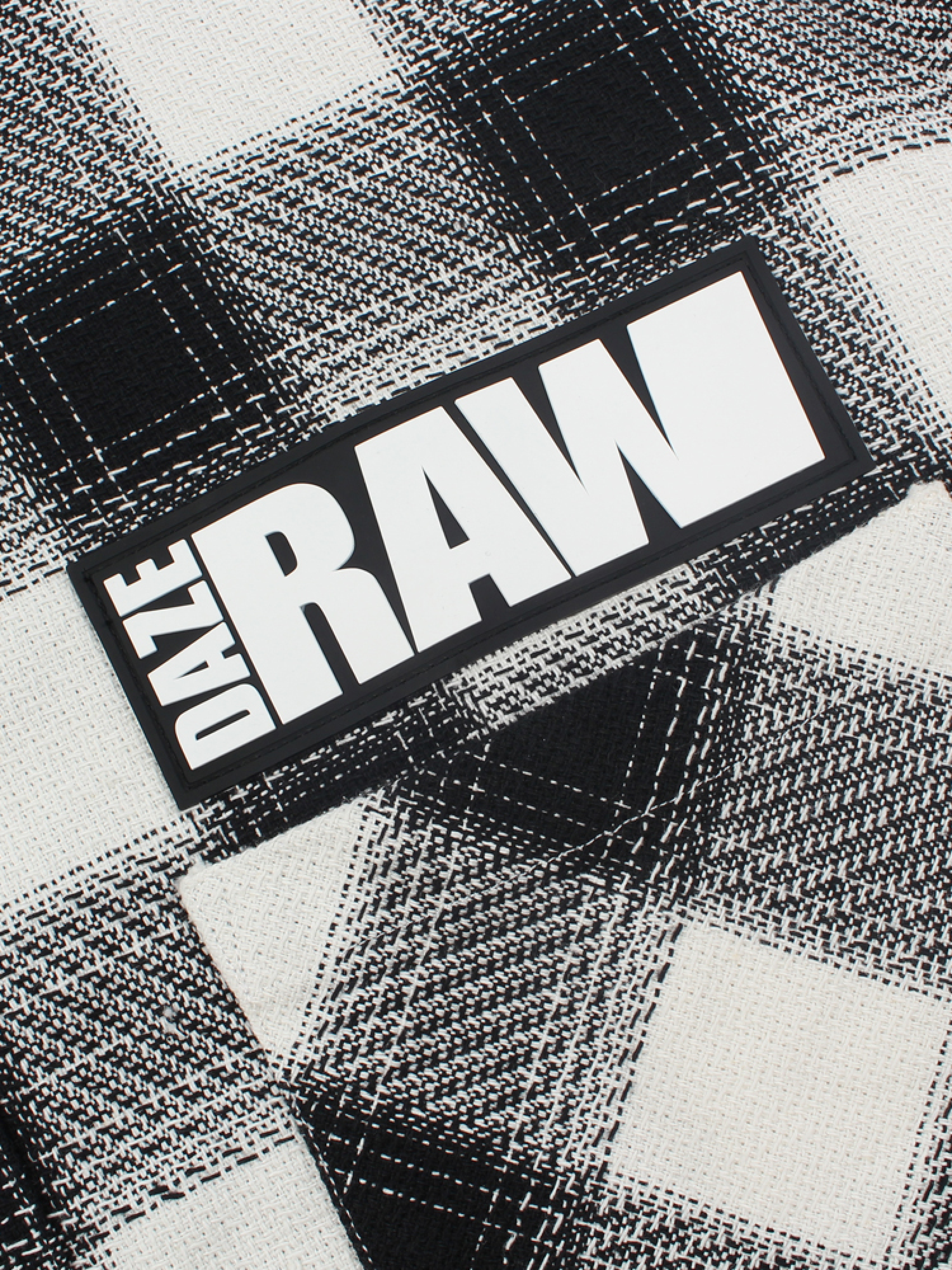 Рубашка DAZE Raw Face Shirt Black/White