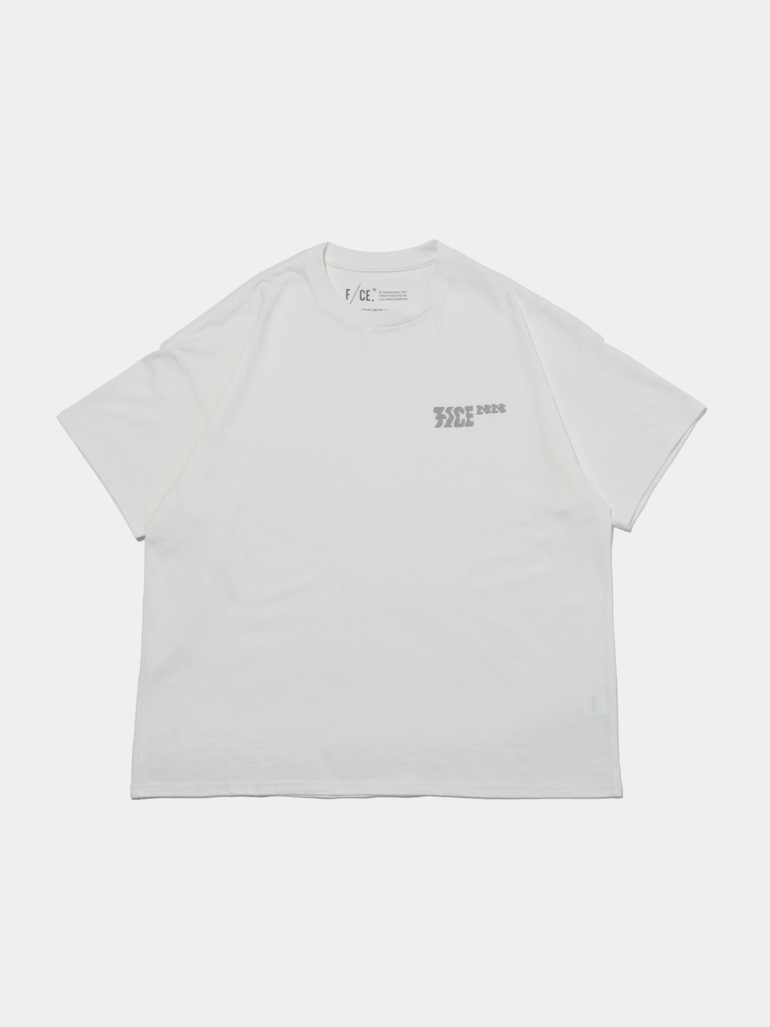 Футболка F/CE. Distorted Logo T White