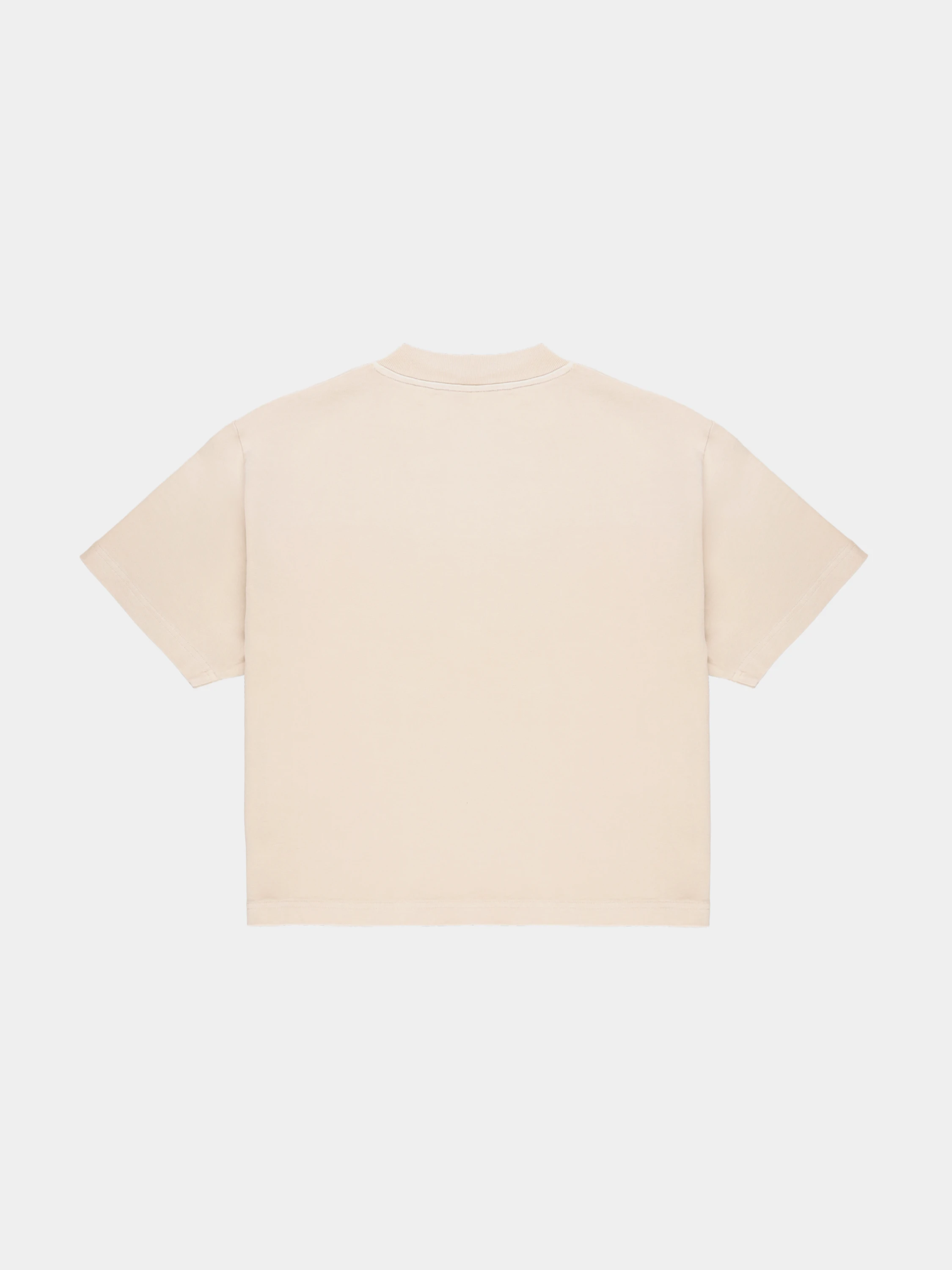 Футболка 424 Alias Cropped Cream