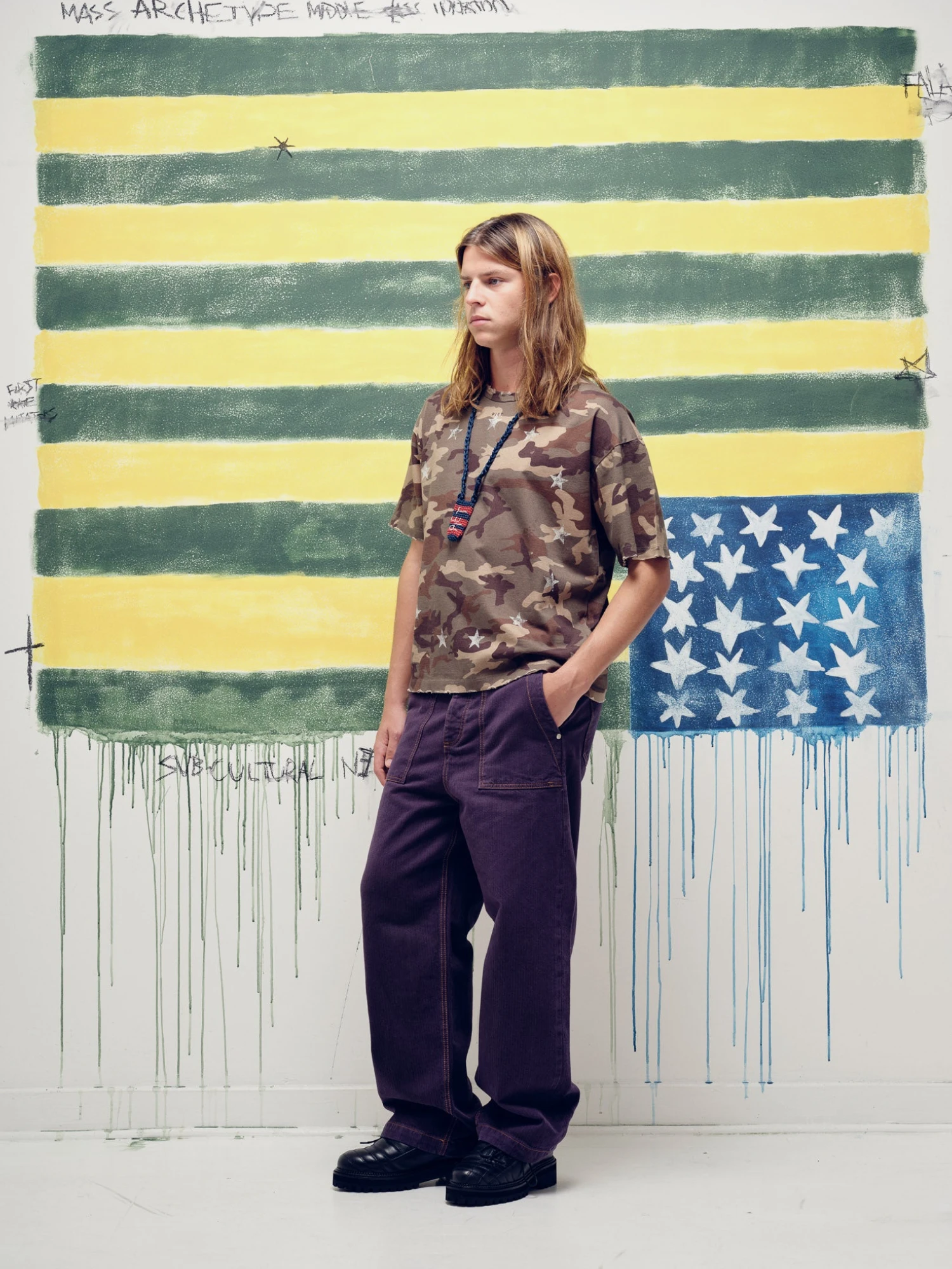 Футболка PIET Camo Relaxed