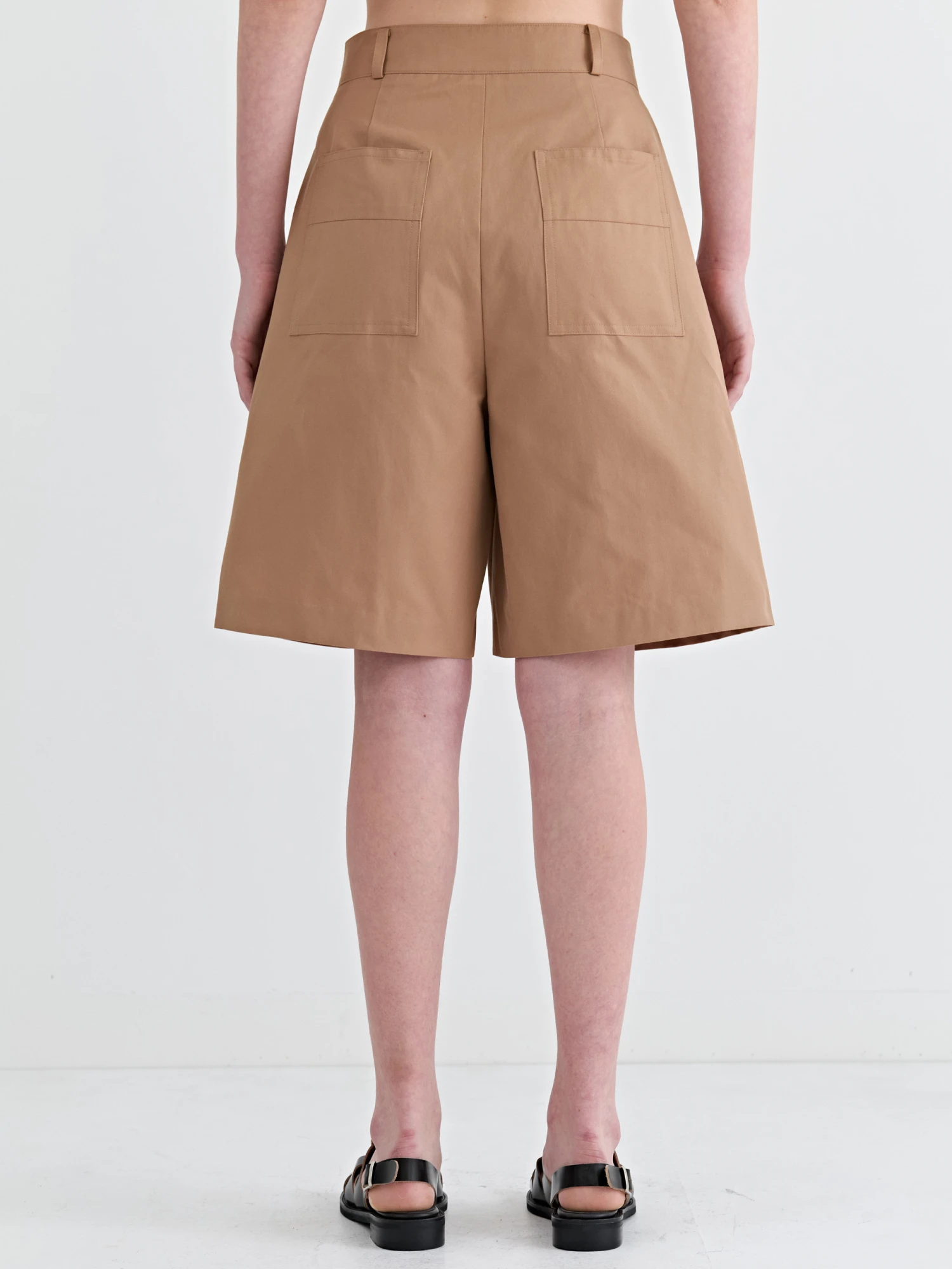 Женские шорты EPINGLER Cotton Blended Bermuda Beige