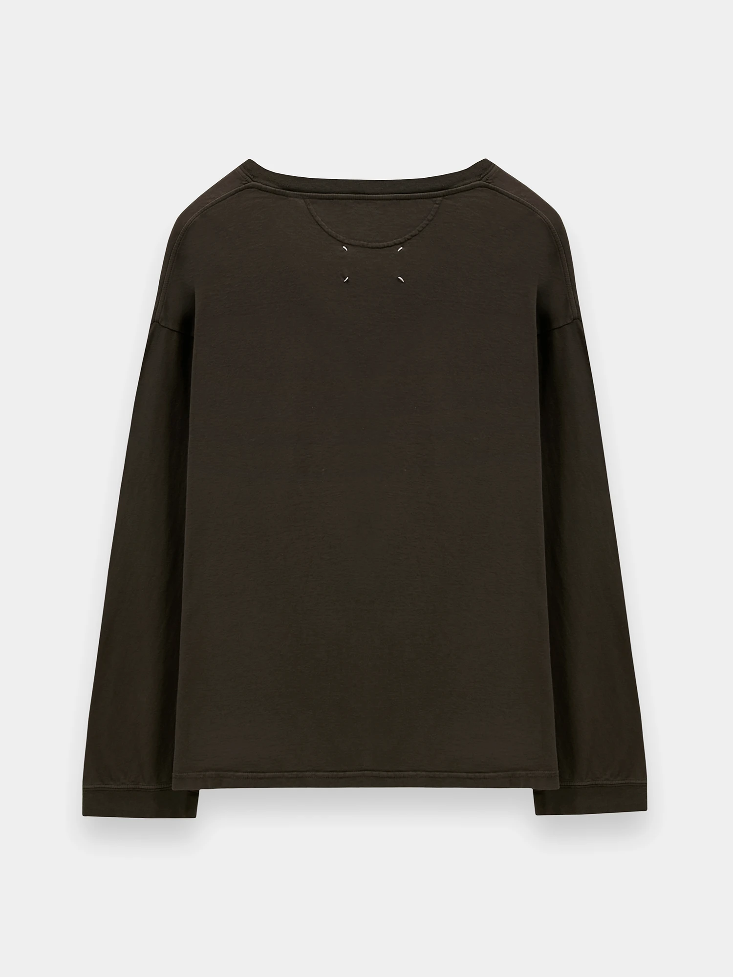 Лонгслив Maison Margiela Logo Brown