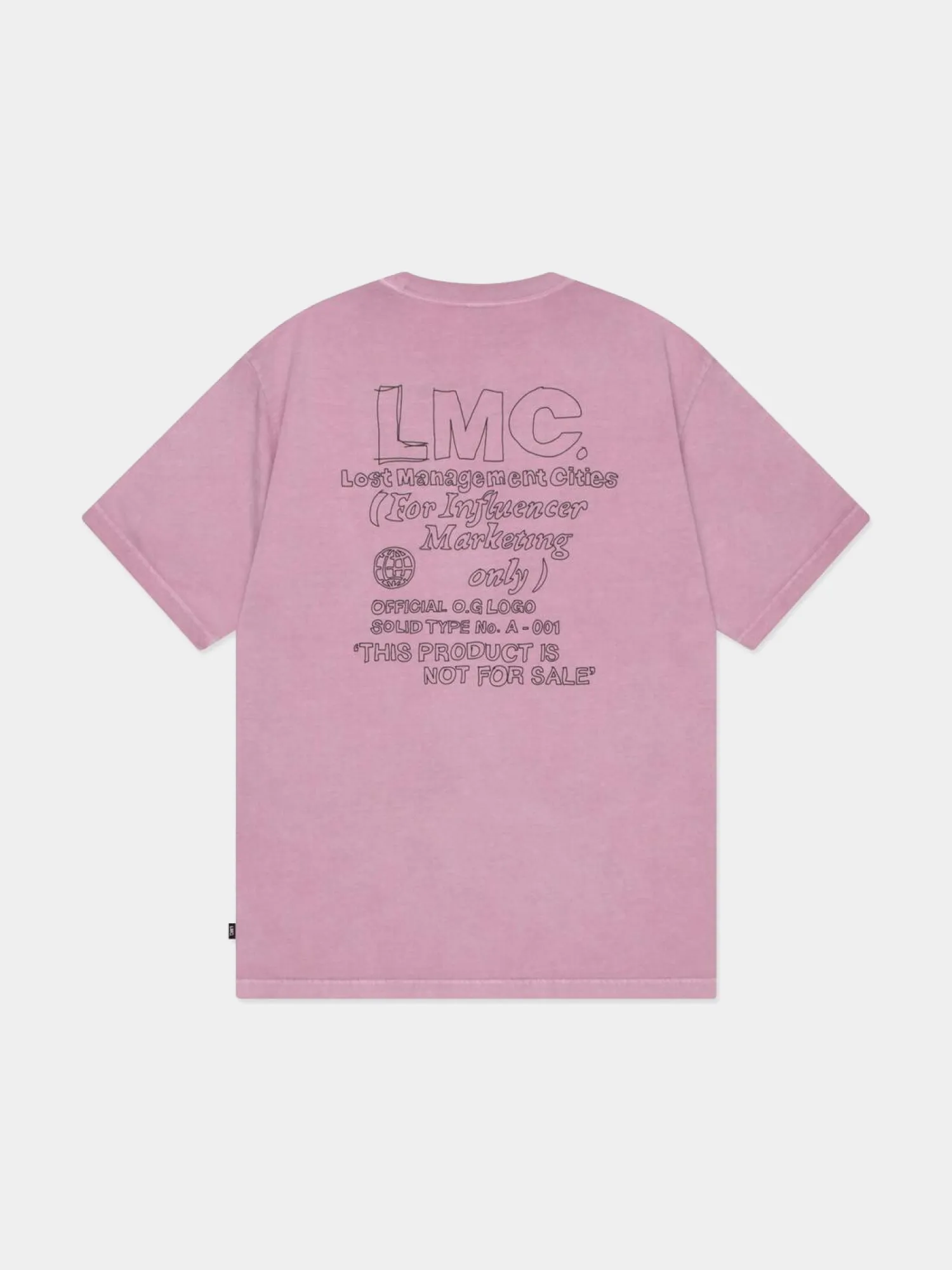 Футболка LMC Fn Doodle Tee Pink