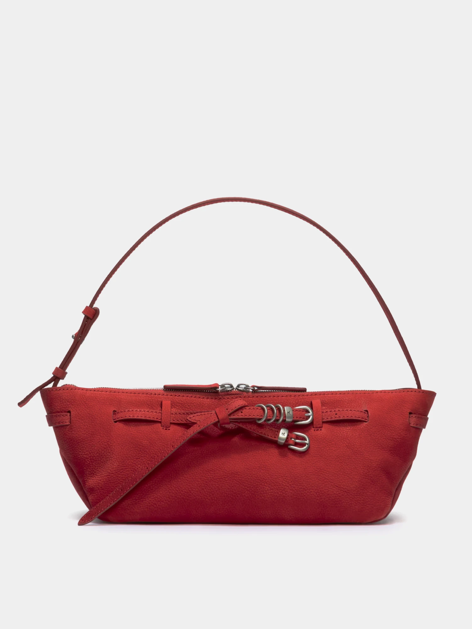 Женская сумка MARGESHERWOOD Grandma Used Sling Red Nubuck