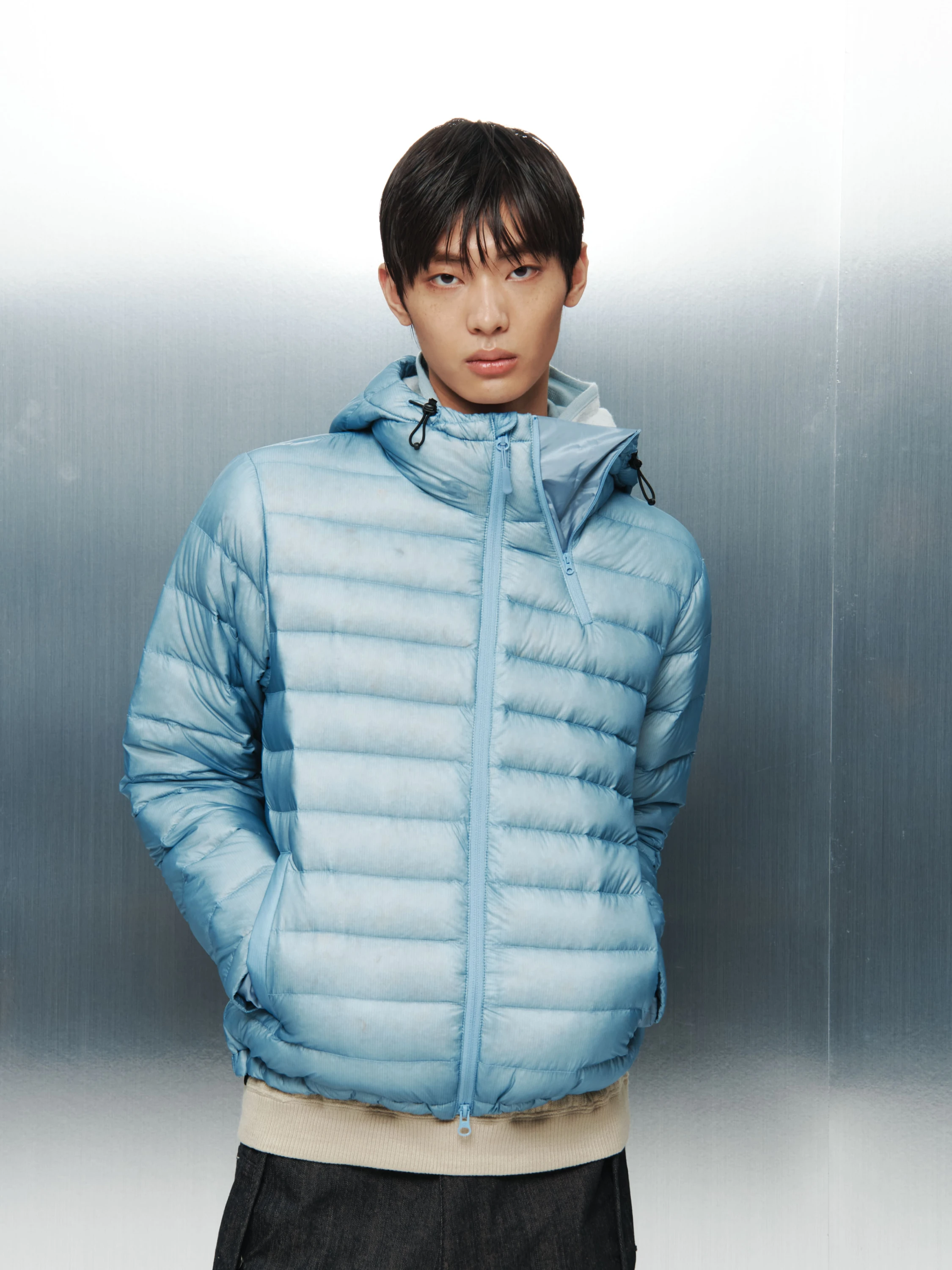 Пуховик SAN SAN GEAR Suffix Puffer Sky Blue