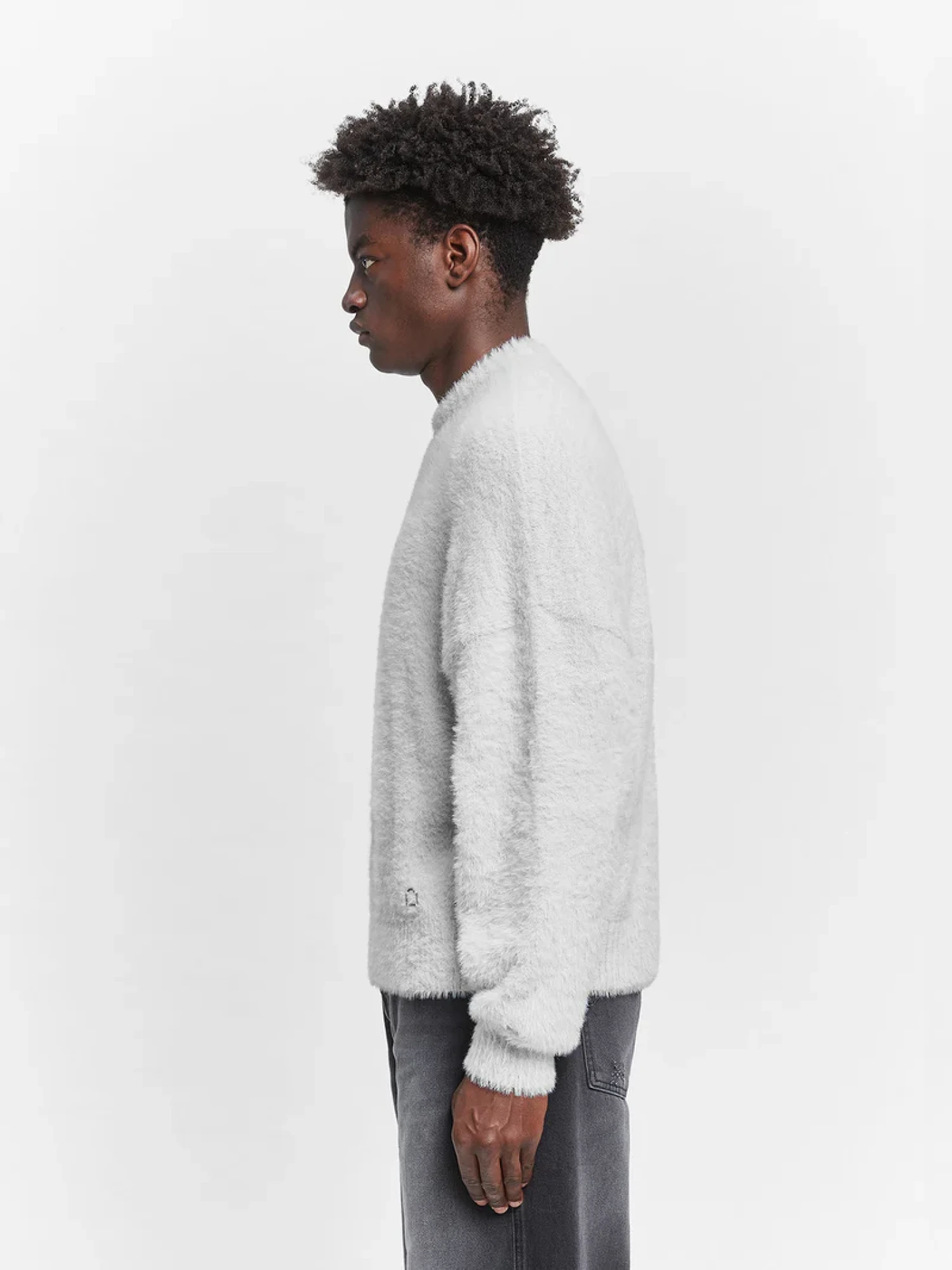 Свитер RETERNITY Essential Furry Knit Light Grey