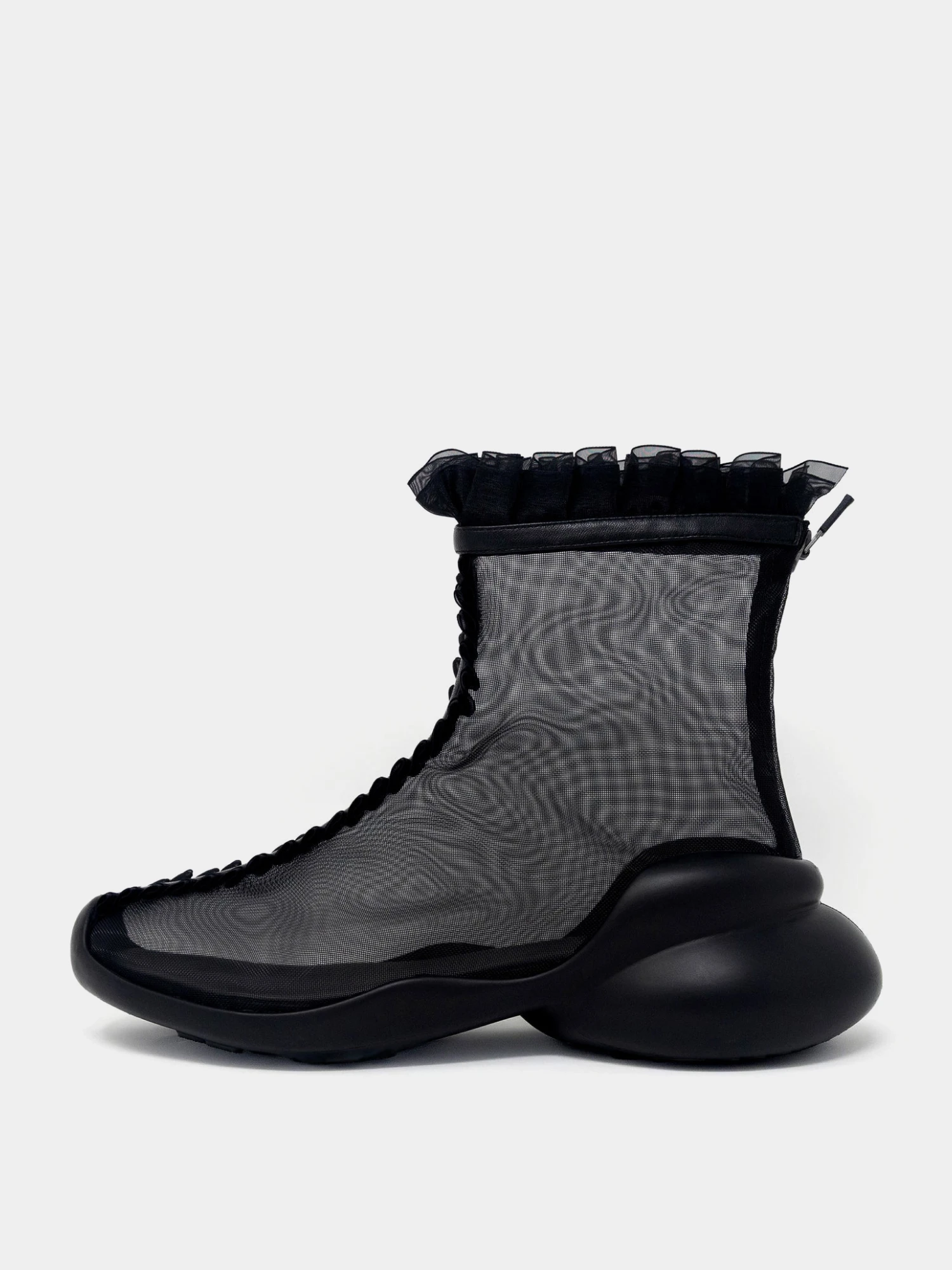 Женские сапоги Collina Strada Mesh Rufl Boots Black
