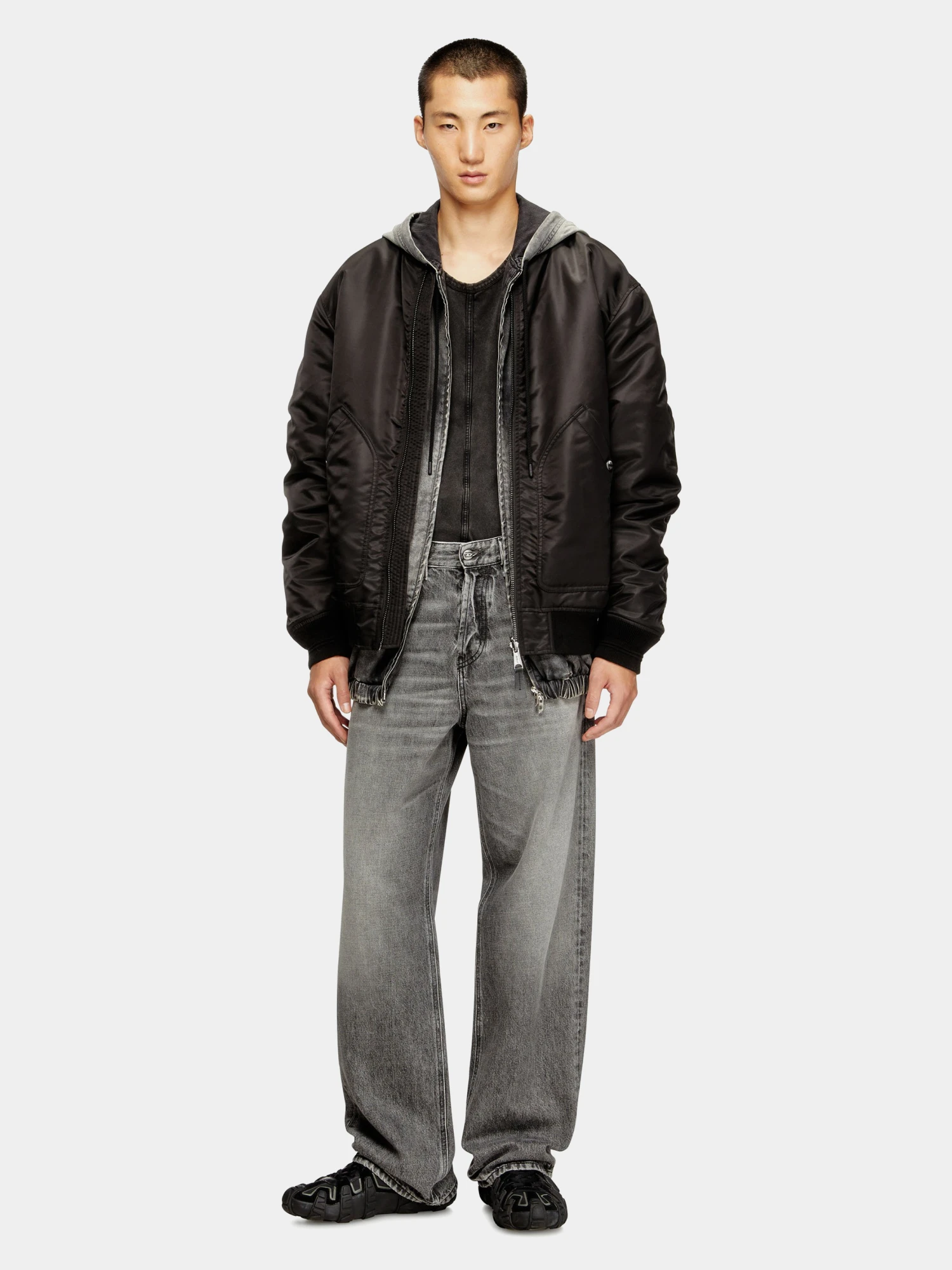 Джинсы Diesel Denim 5 Pockets 2001 D-Macro L.32 Grey