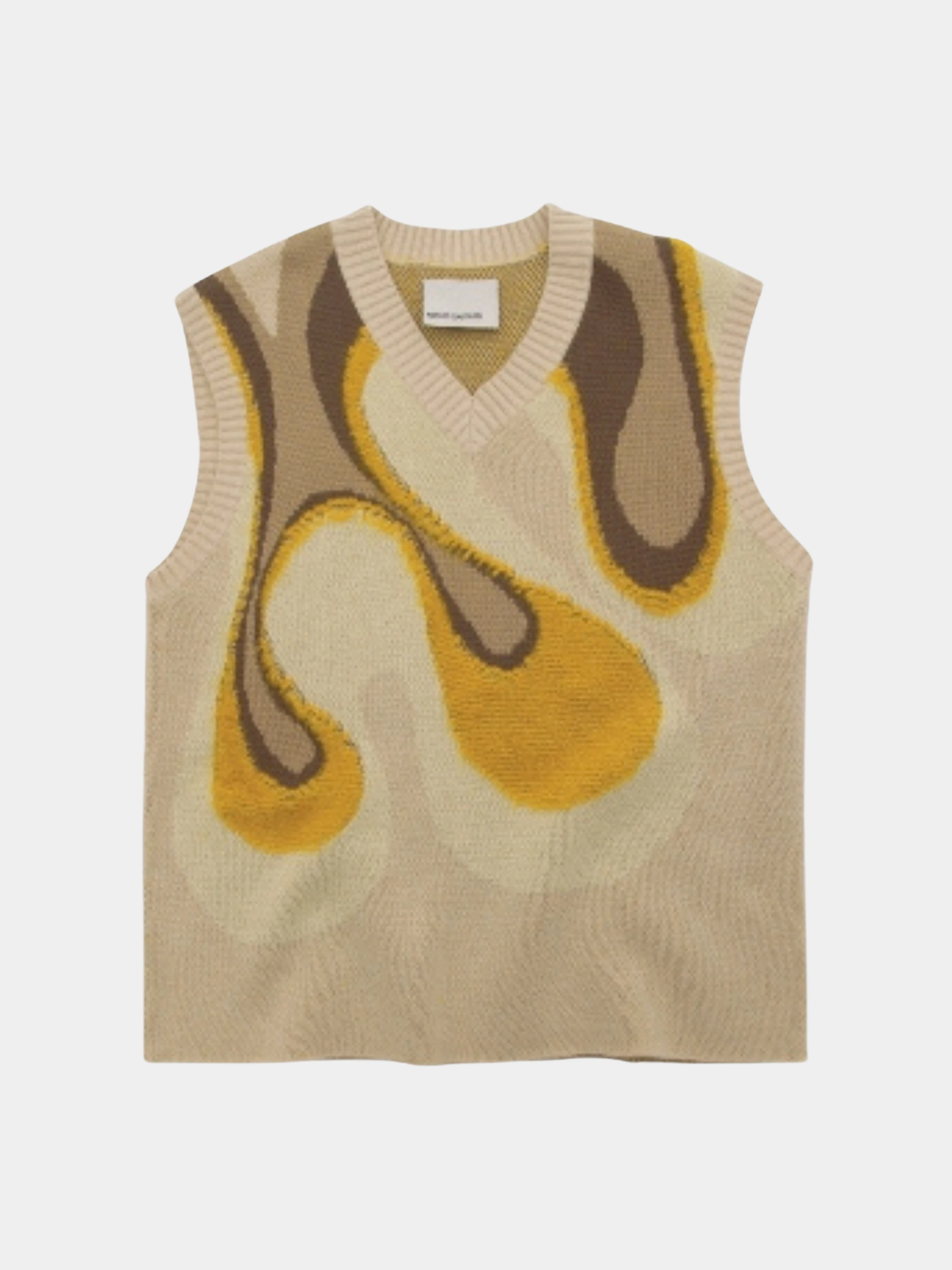 Жилет ACMH Column Vest Ecru Waves