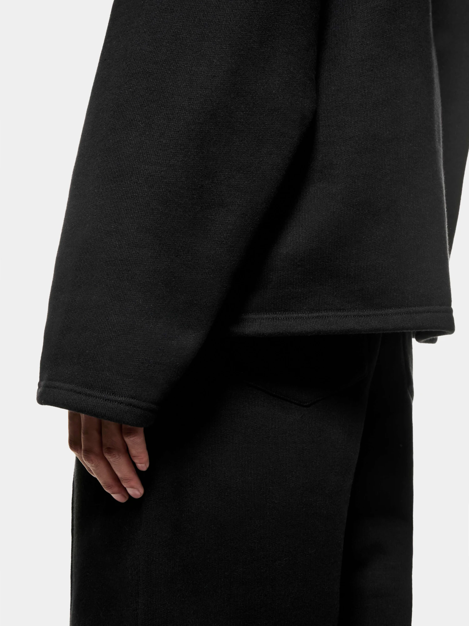 Халф-зип MKI MIYUKI ZOKU 800 GSM Superweight Black