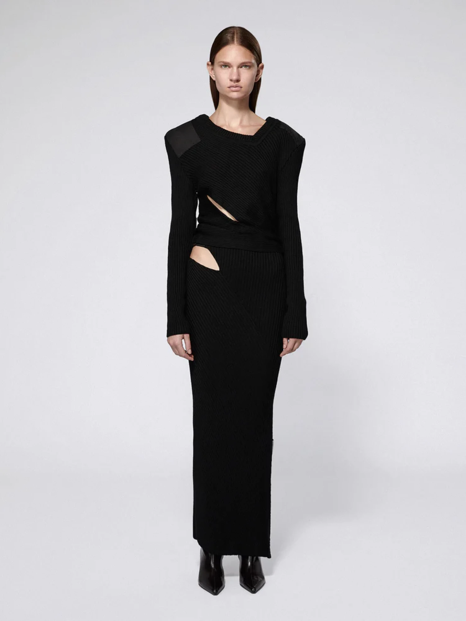 Женская юбка SRVC Marshal Knit Skirt Black