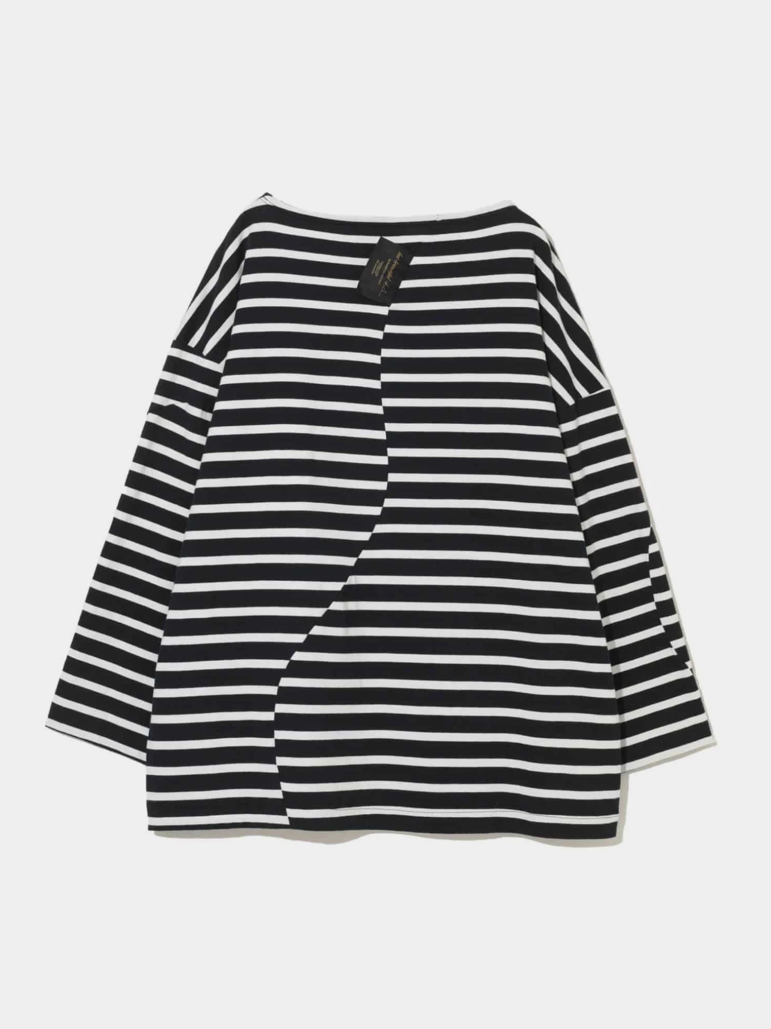 Лонгслив UNDERCOVER Cotton Pullover Striped Black