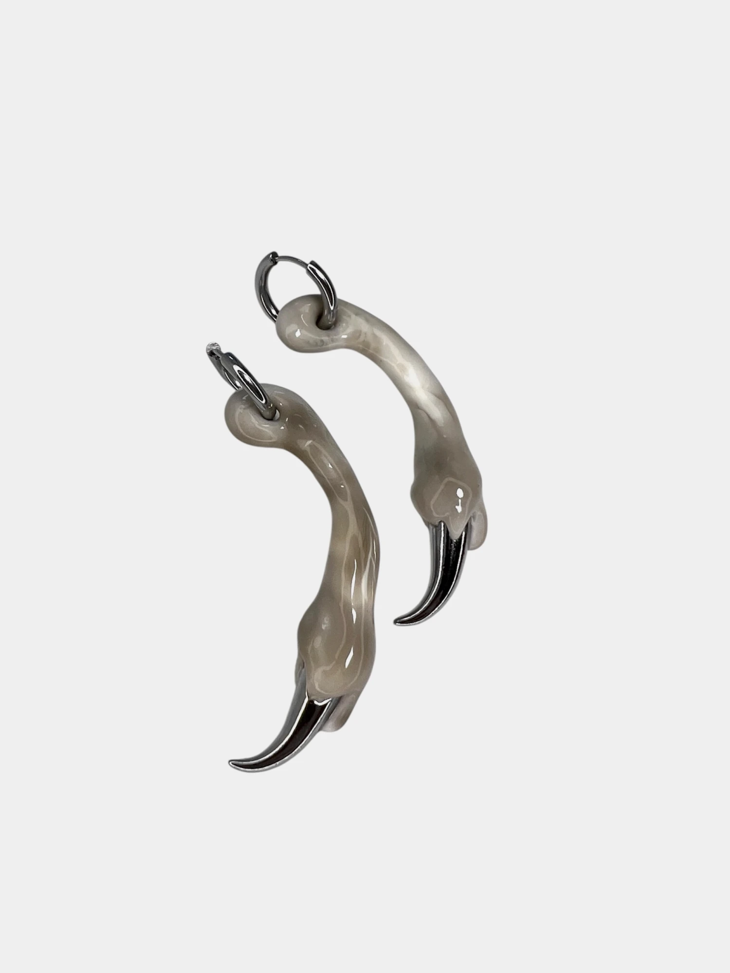 Серьги CASPER DIY Bone earrings