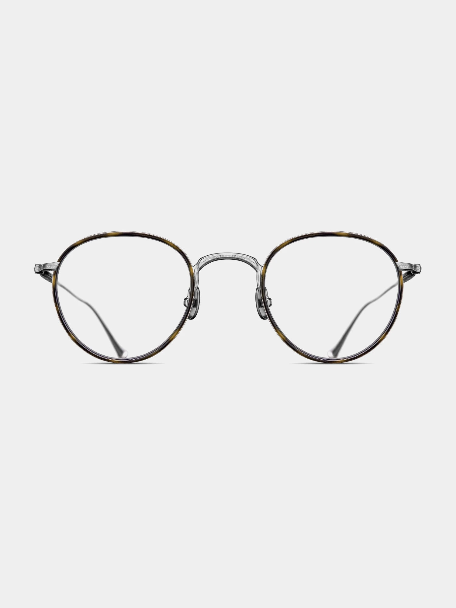 Очки MATSUDA M3085-I Brushed Silver Khaki Tortoise