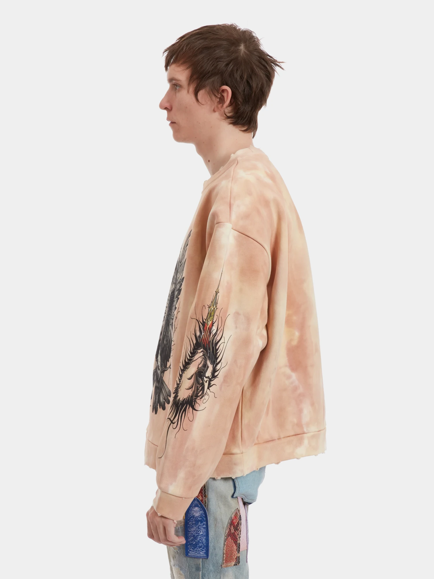 Свитшот WHO DECIDES WAR Soaring Window Crewneck Tan