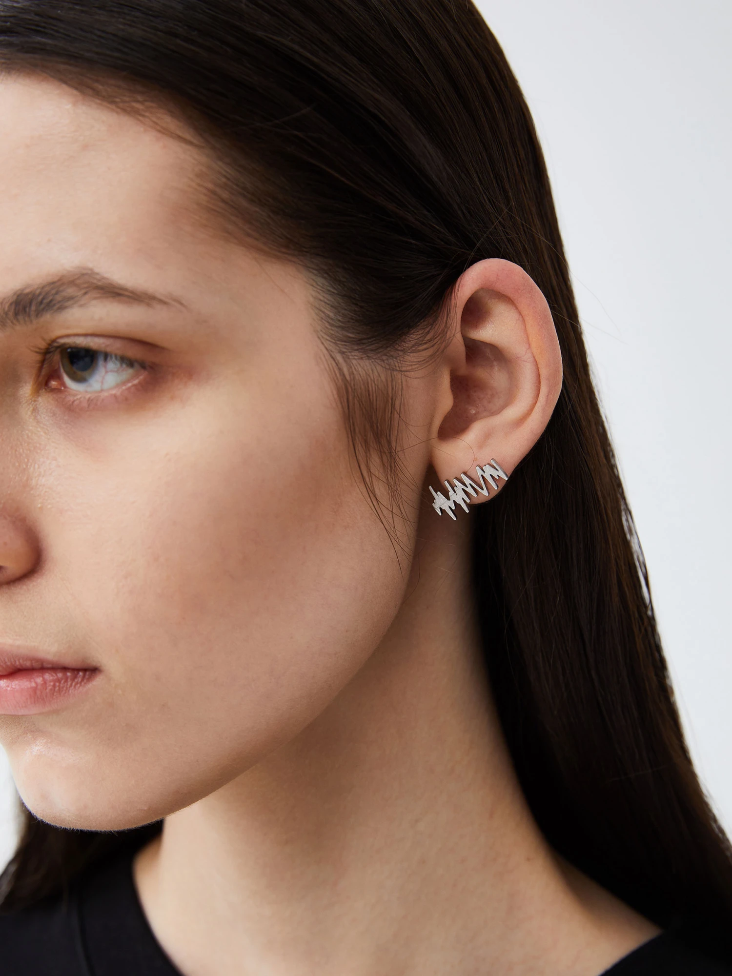 Моносерьга ADERERROR Zigzag Earring
